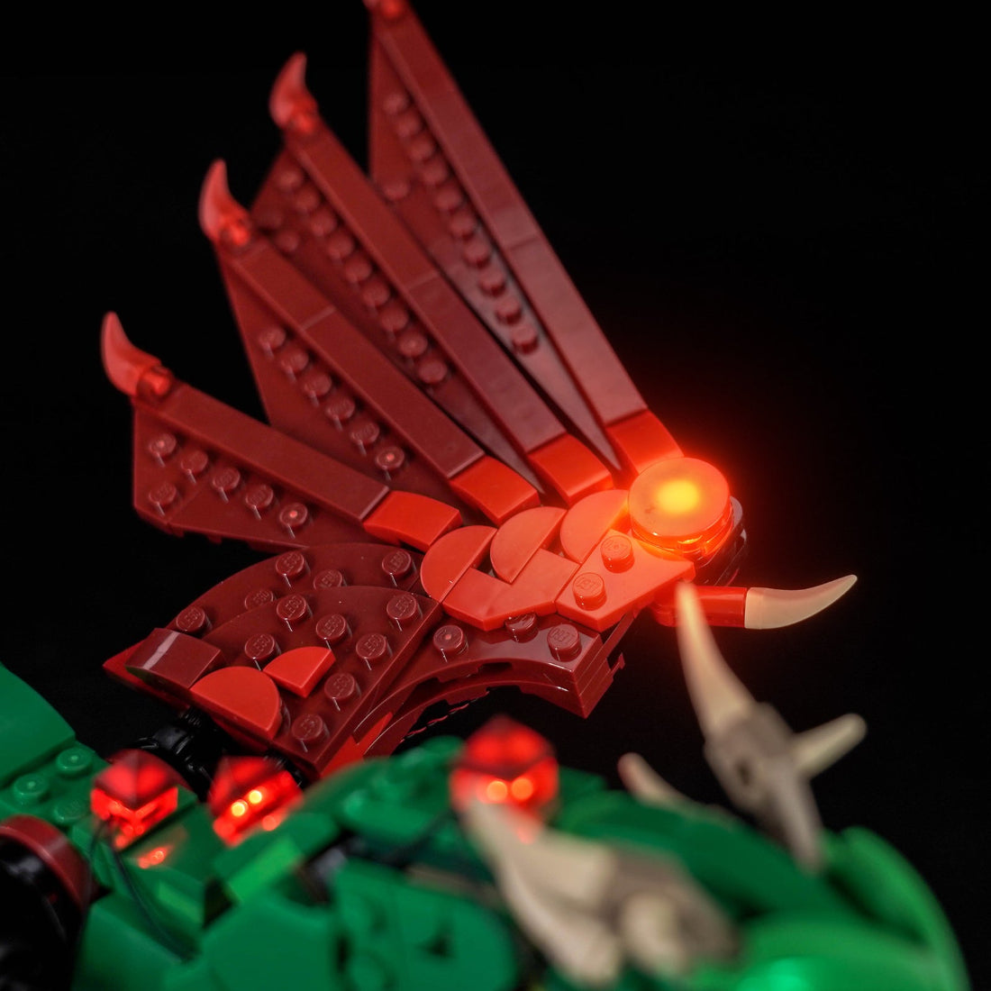 BrickBling Light Kit for LEGO Creator 3-in-1 Medieval Dragon 31161