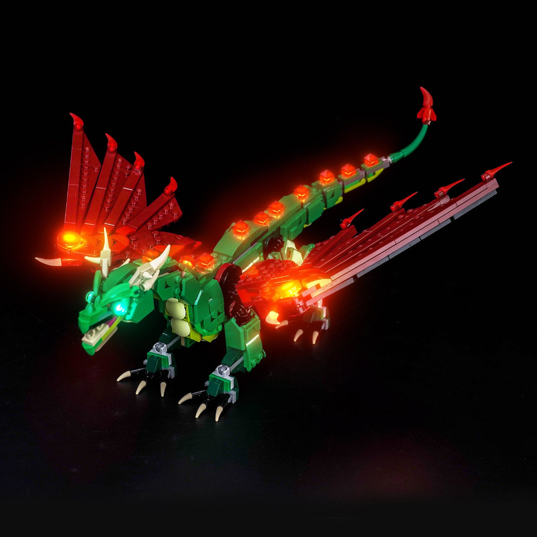 BrickBling Light Kit for LEGO Creator 3-in-1 Medieval Dragon 31161