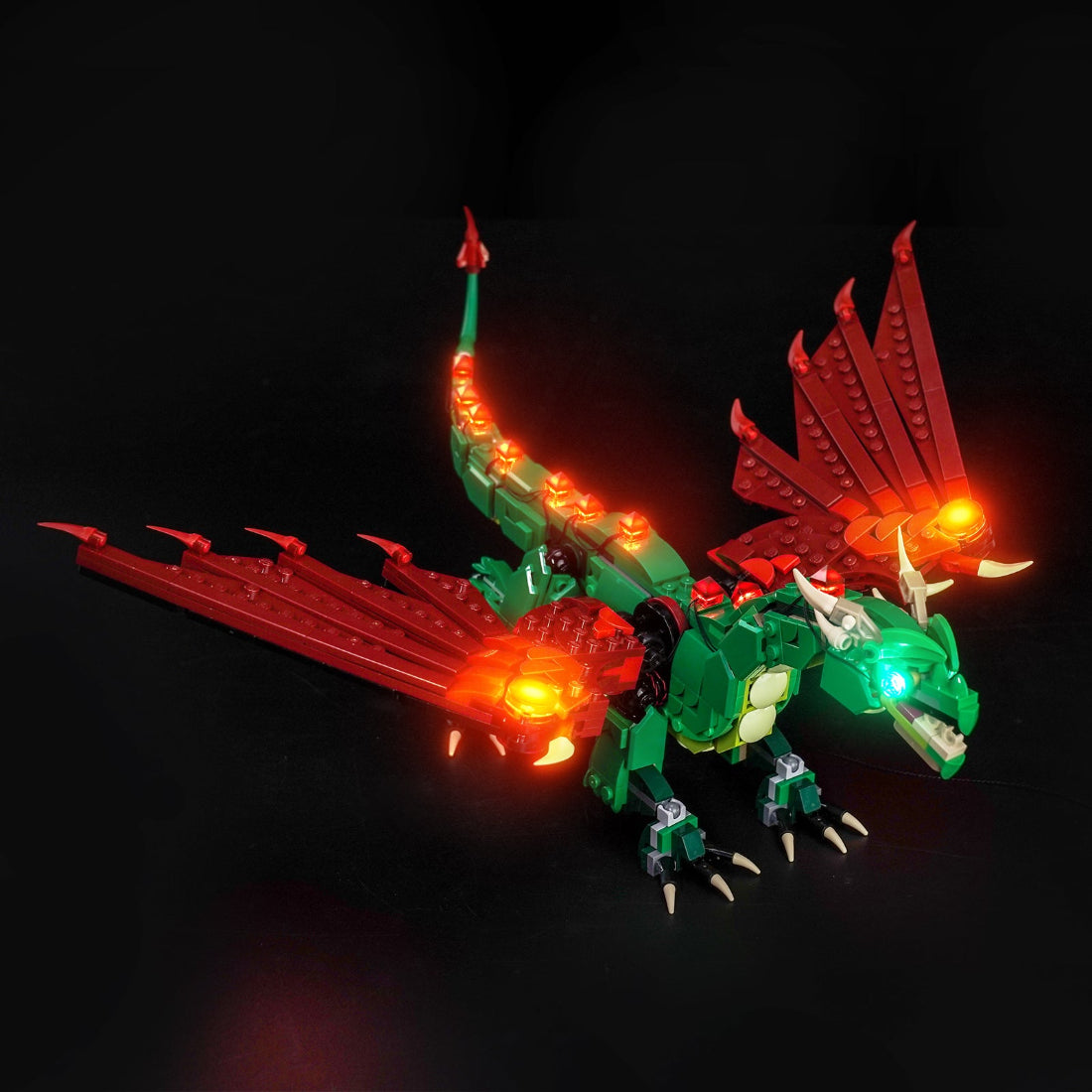 BrickBling Light Kit for LEGO Creator 3-in-1 Medieval Dragon 31161
