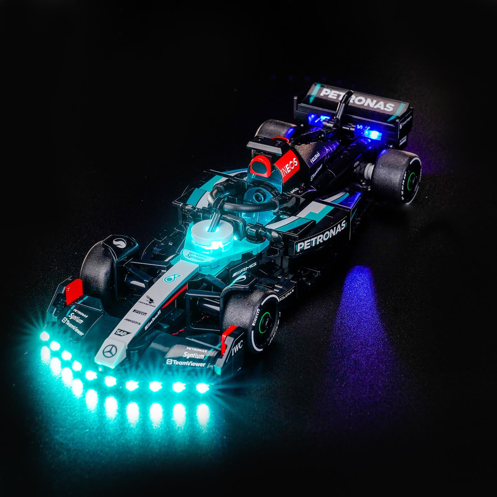 BrickBling Light Kit for LEGO Speed Champions Mercedes-AMG F1® W15 Race Car 77244