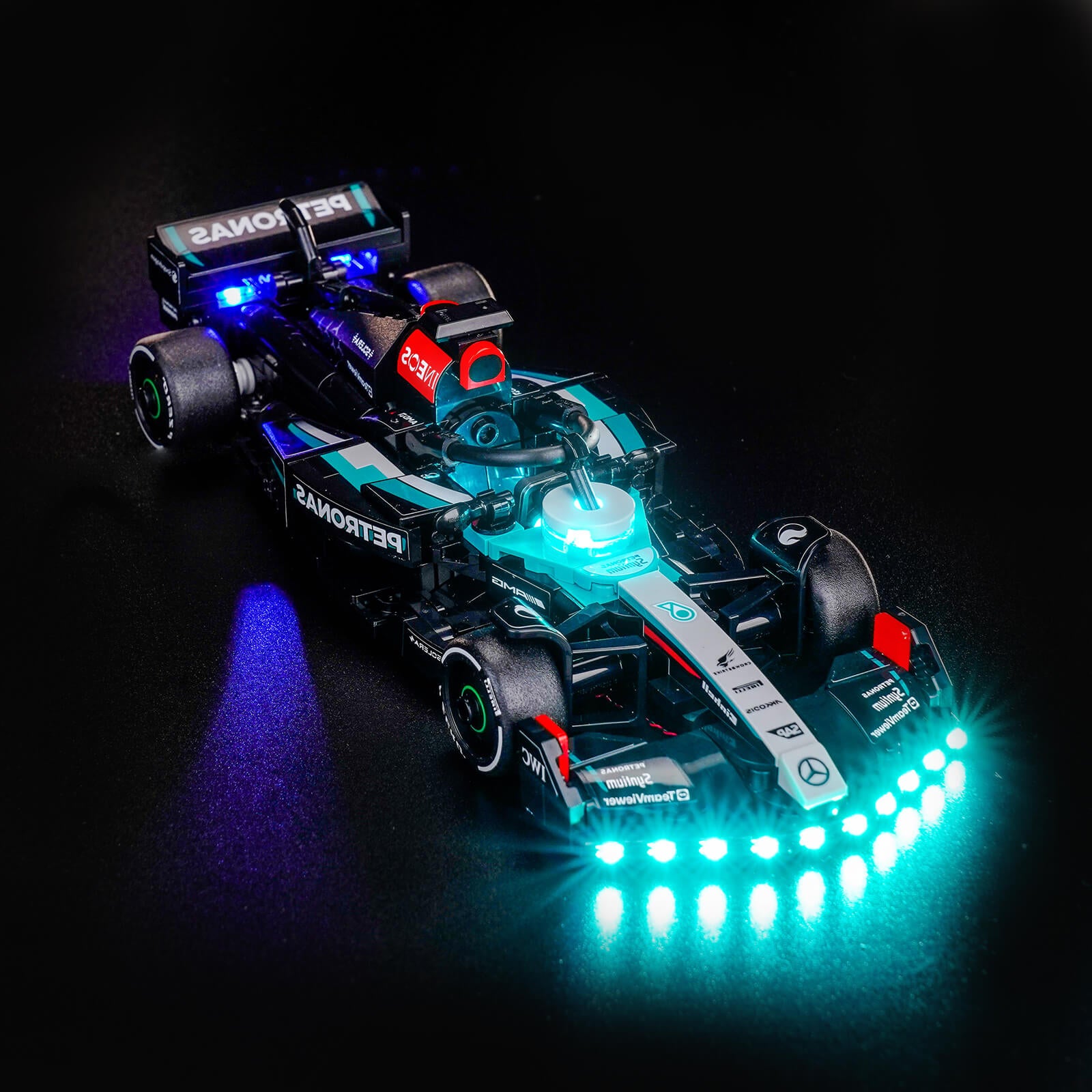 BrickBling Light Kit for LEGO Speed Champions Mercedes-AMG F1® W15 Race Car 77244