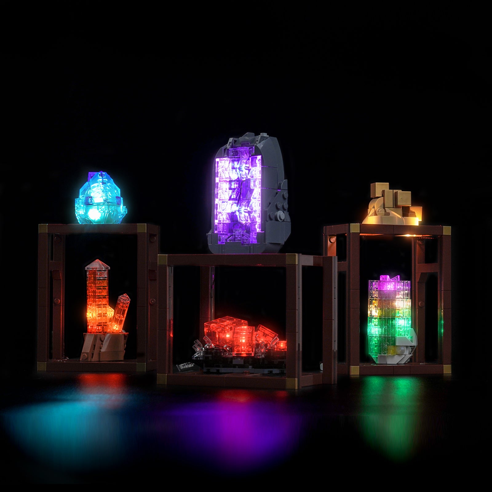 BrickBling Light Kit for LEGO Ideas Mineral Collection 21362