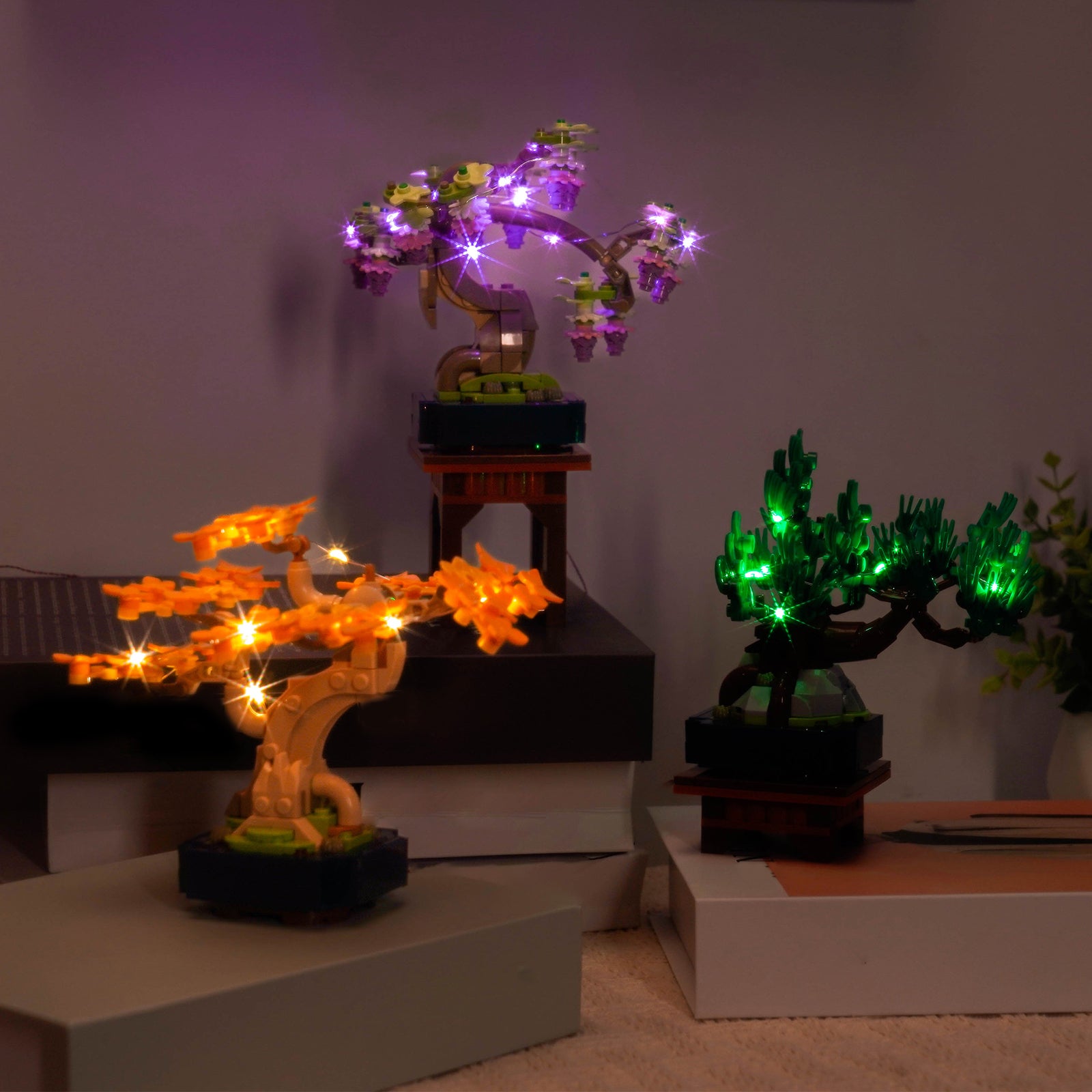 BrickBling Light Kit for LEGO The Botanical Collection Mini Bonsai Trees 10373