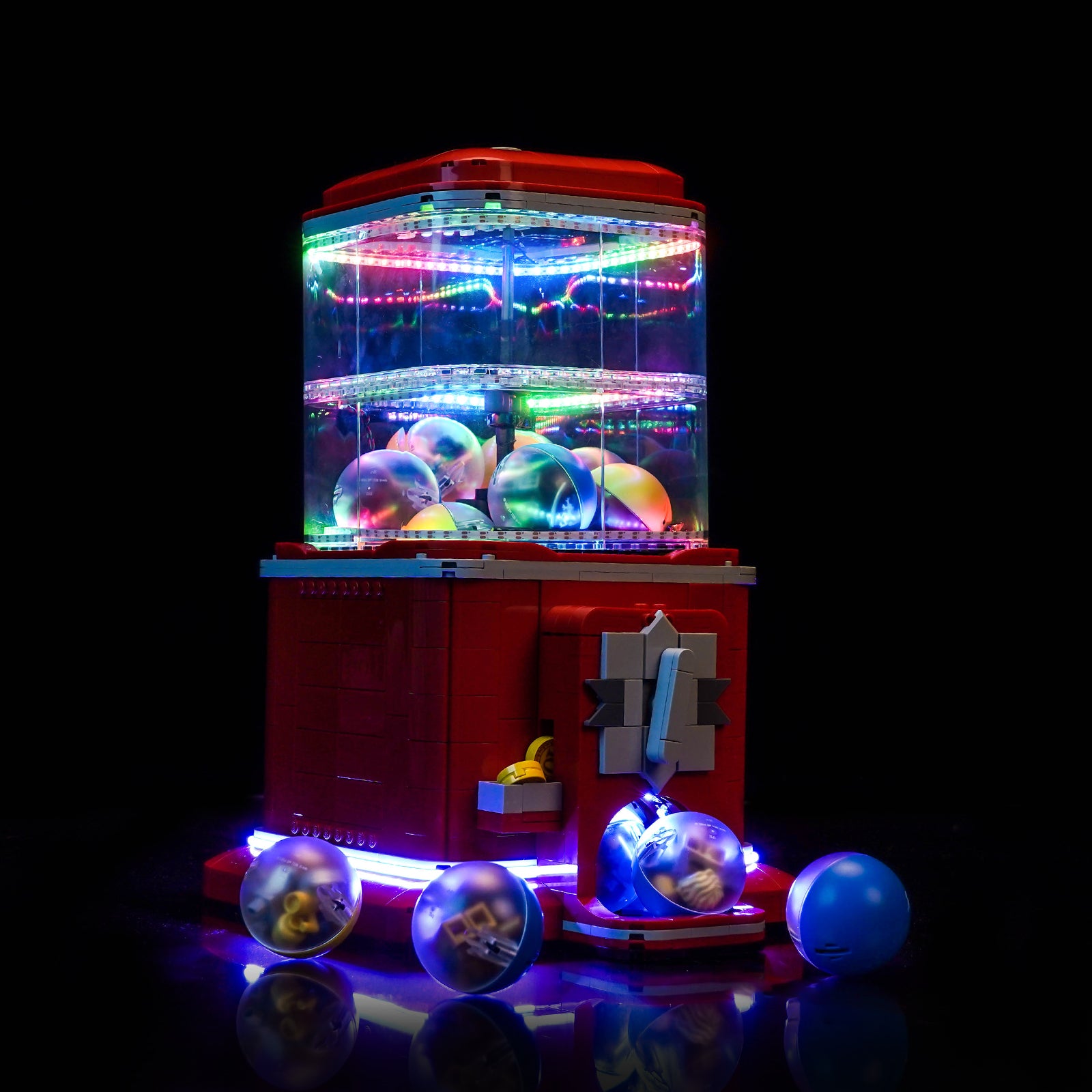 Light Kit for LEGO Ideas Minifigure Vending Machine 21358 Classic Version