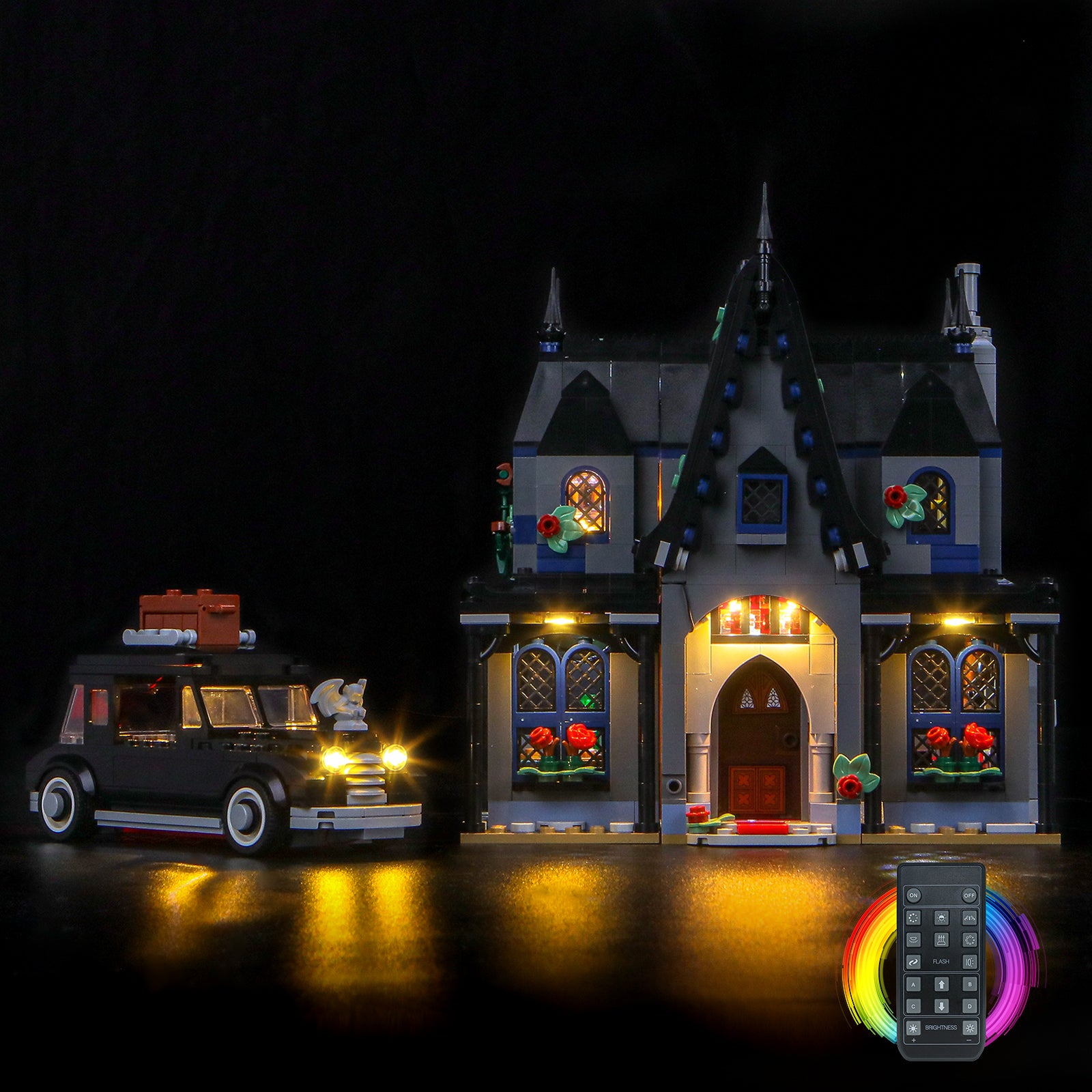 BrickBling Light Kit for LEGO Wednesday Sets Morticia's Cottage 76786