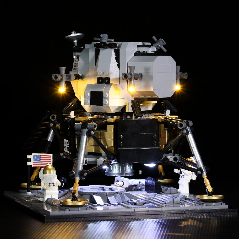 BrickBling Light Kit for LEGO Creator Expert NASA Apollo 11 Lunar Lander 10266