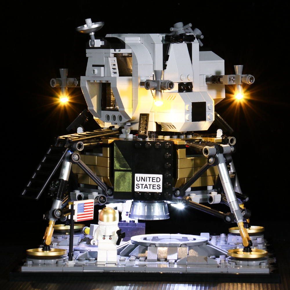 BrickBling Light Kit for LEGO Creator Expert NASA Apollo 11 Lunar Lander 10266