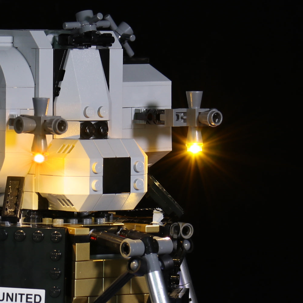 BrickBling Light Kit for LEGO Creator Expert NASA Apollo 11 Lunar Lander 10266