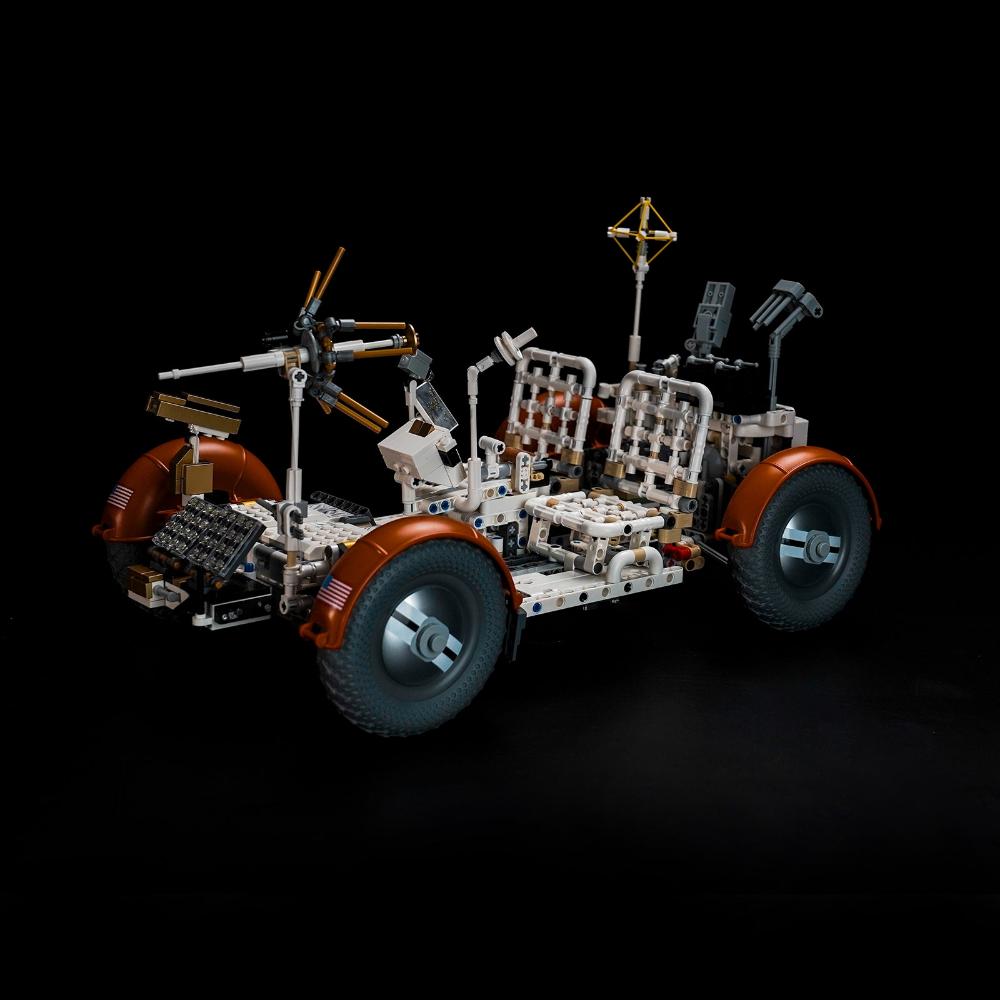 BrickBling Light Kit for LEGO Technic NASA Apollo Lunar Roving Vehicle - LRV 42182