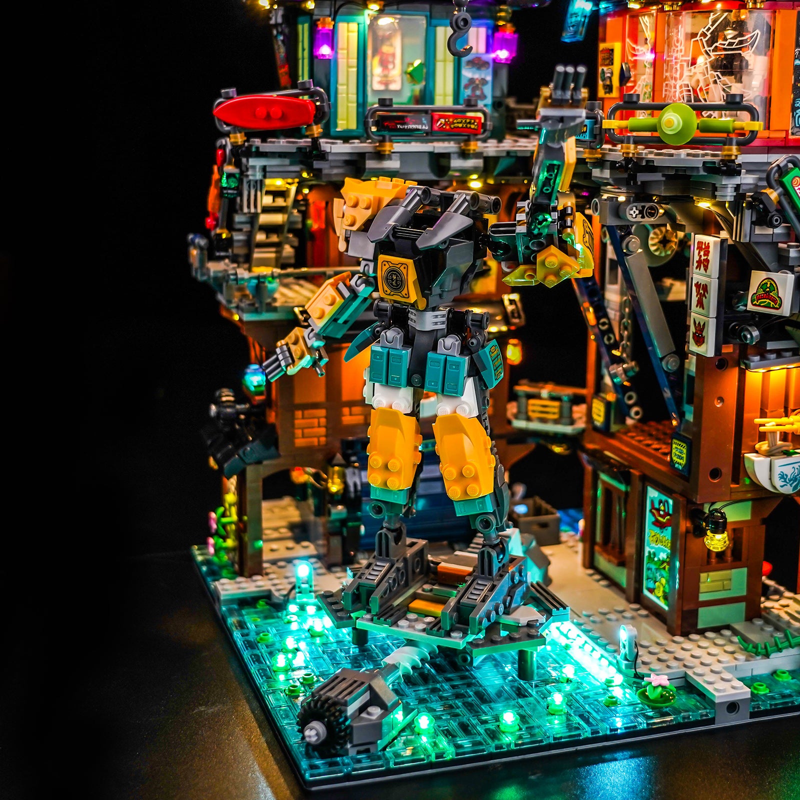BrickBling Light Kit for LEGO NINJAGO NINJAGO® City Workshops 71837