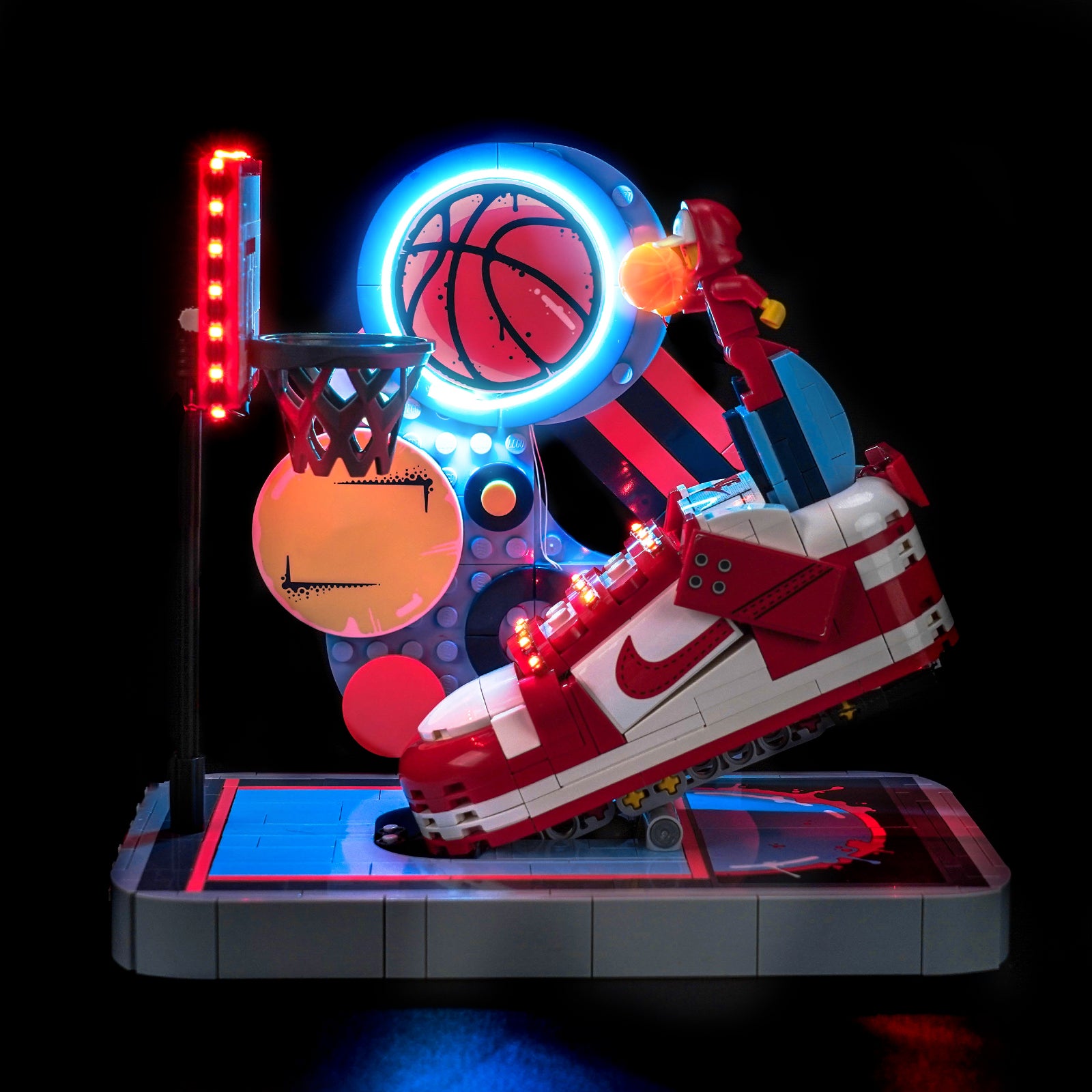 BrickBling Light Kit for LEGO Nike Dunk Trickshot 43021