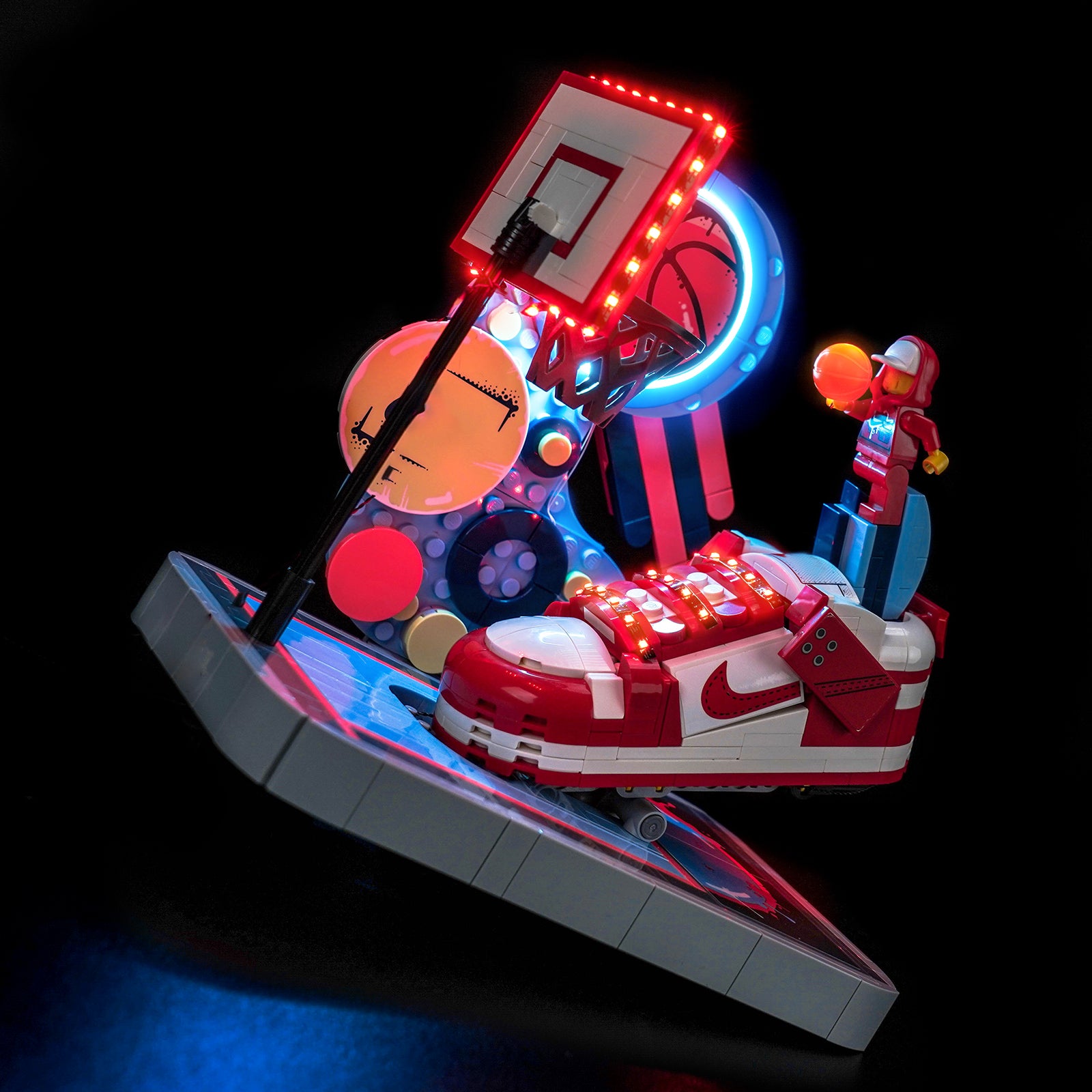 BrickBling Light Kit for LEGO Nike Dunk Trickshot 43021