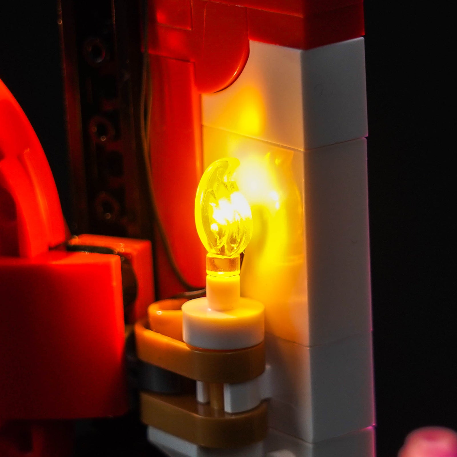 BrickBling Light Kit for LEGO NINJAGO Ninja Character Display 15th Anniversary 71866