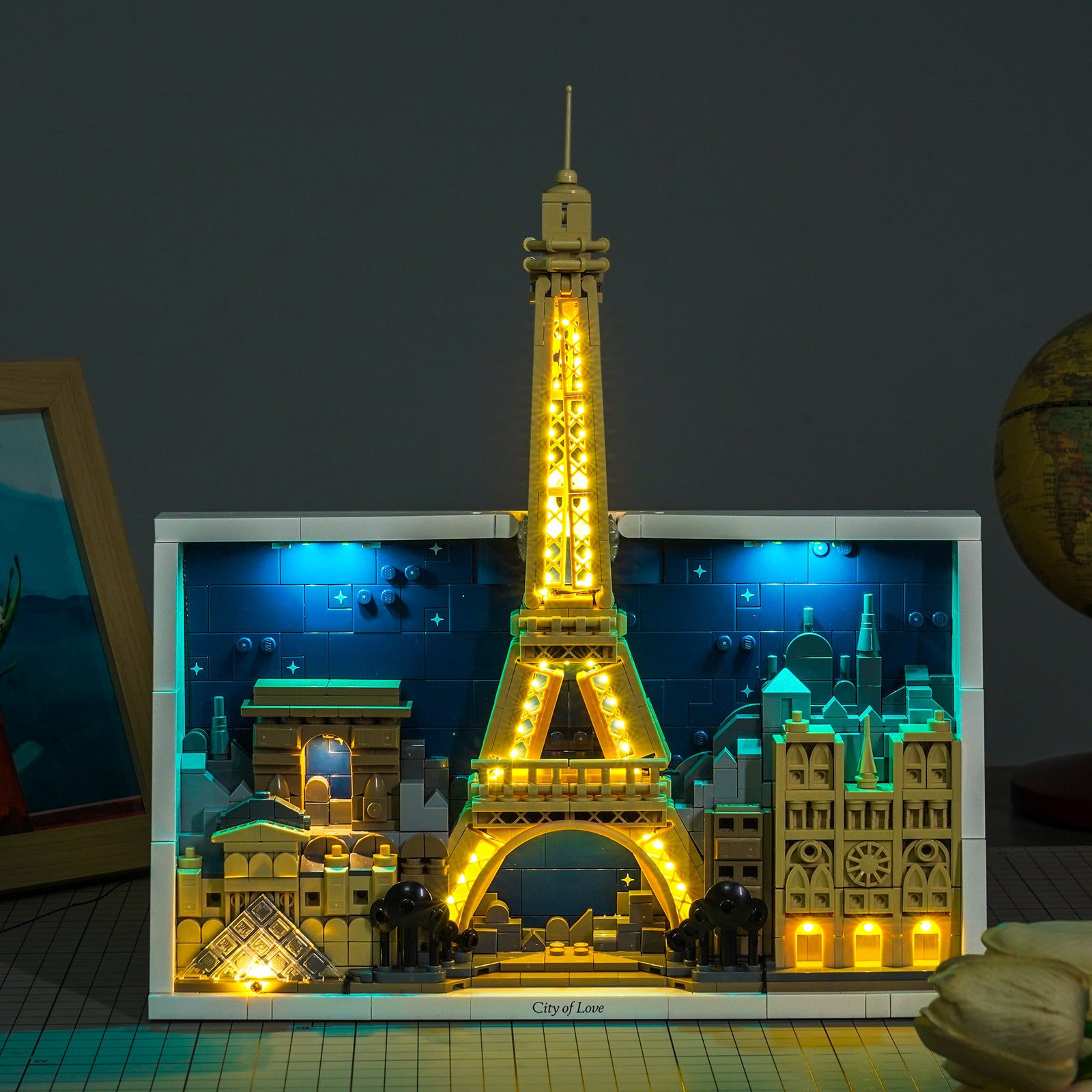 BrickBling Light Kit for LEGO Architecture Paris – City of Love 21064