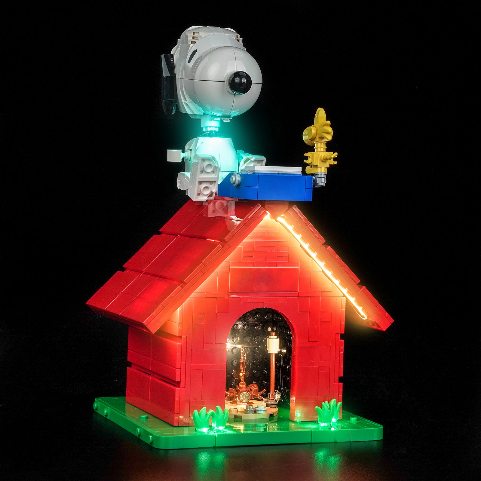 BrickBling Light Kit for LEGO Ideas Peanuts: Snoopy's Doghouse 21368