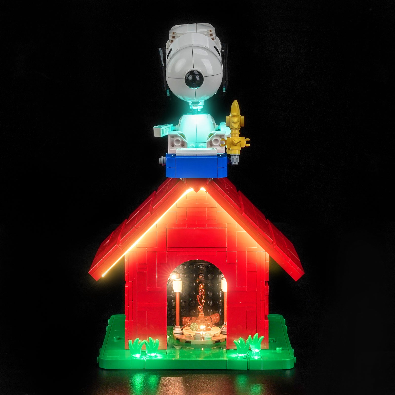 BrickBling Light Kit for LEGO Ideas Peanuts: Snoopy's Doghouse 21368