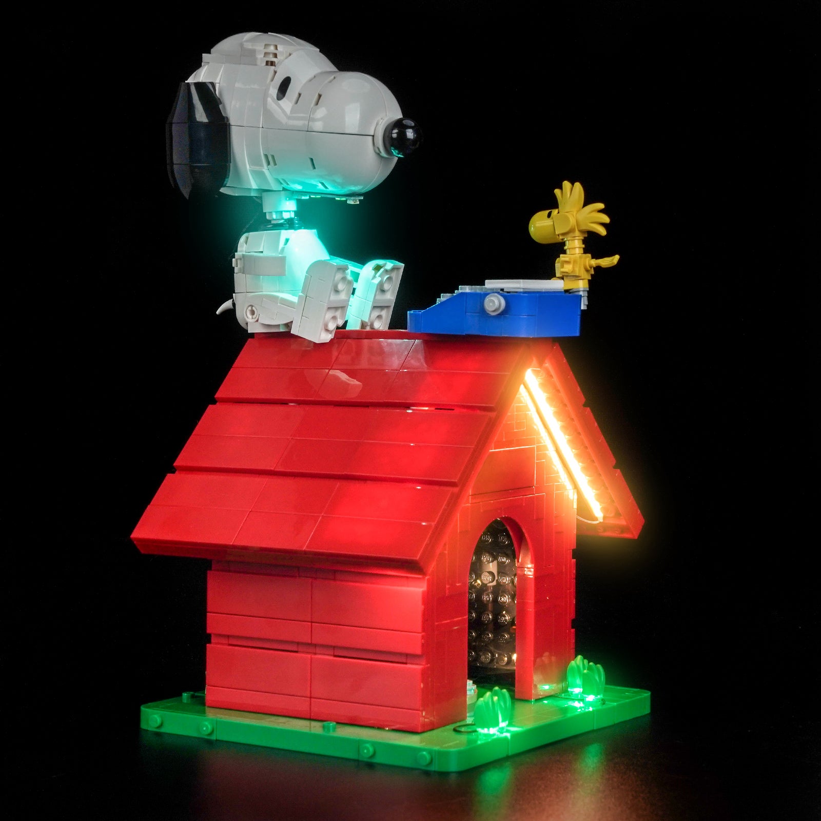 BrickBling Light Kit for LEGO Ideas Peanuts: Snoopy's Doghouse 21368