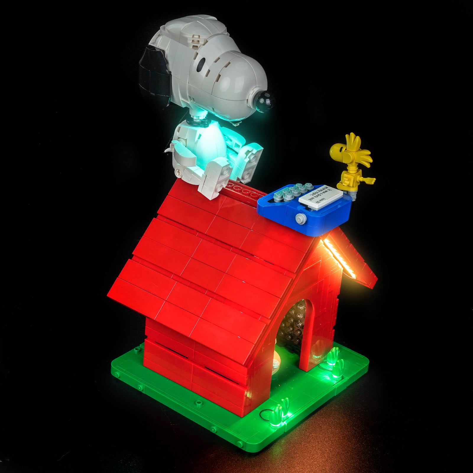 BrickBling Light Kit for LEGO Ideas Peanuts: Snoopy's Doghouse 21368