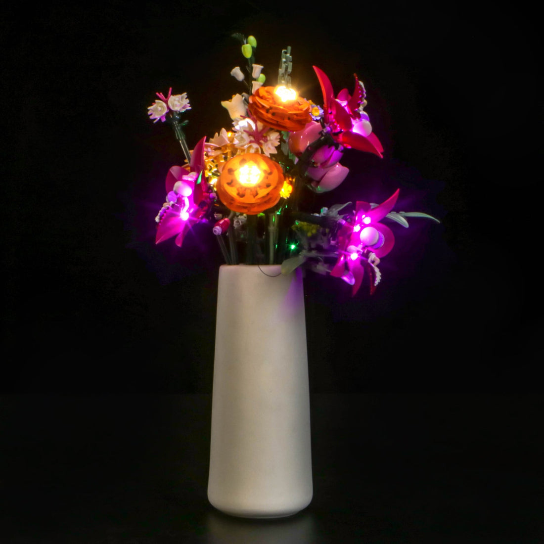 BrickBling Light Kit for LEGO The Botanical Collection Pretty Pink Flower Bouquet 10342