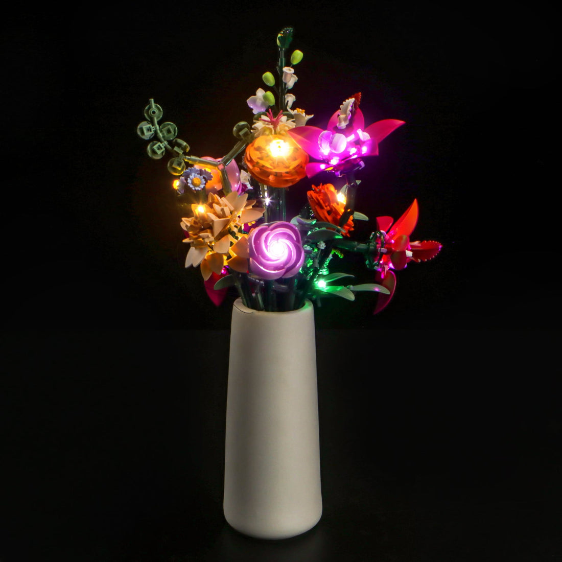 BrickBling Light Kit for LEGO The Botanical Collection Pretty Pink Flower Bouquet 10342
