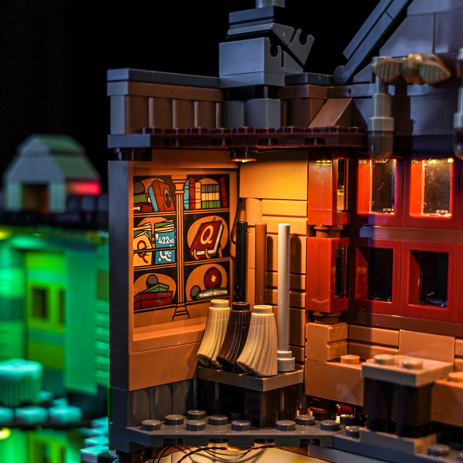 BrickBling Light Kit for LEGO Harry Potter Quality Quidditch™ Supplies & Ice Cream Parlour 76452
