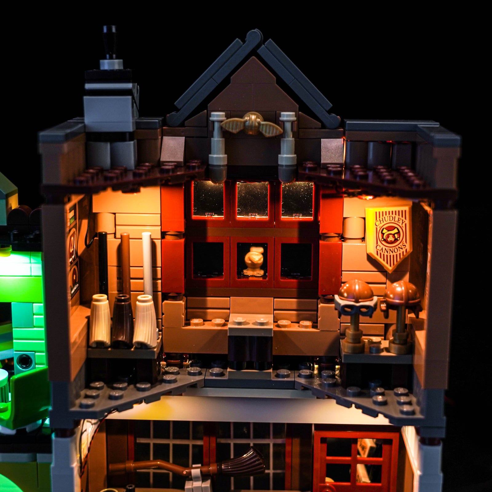 BrickBling Light Kit for LEGO Harry Potter Quality Quidditch™ Supplies & Ice Cream Parlour 76452