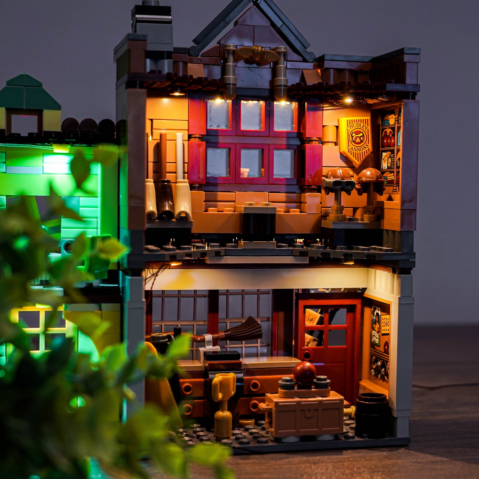 BrickBling Light Kit for LEGO Harry Potter Quality Quidditch™ Supplies & Ice Cream Parlour 76452