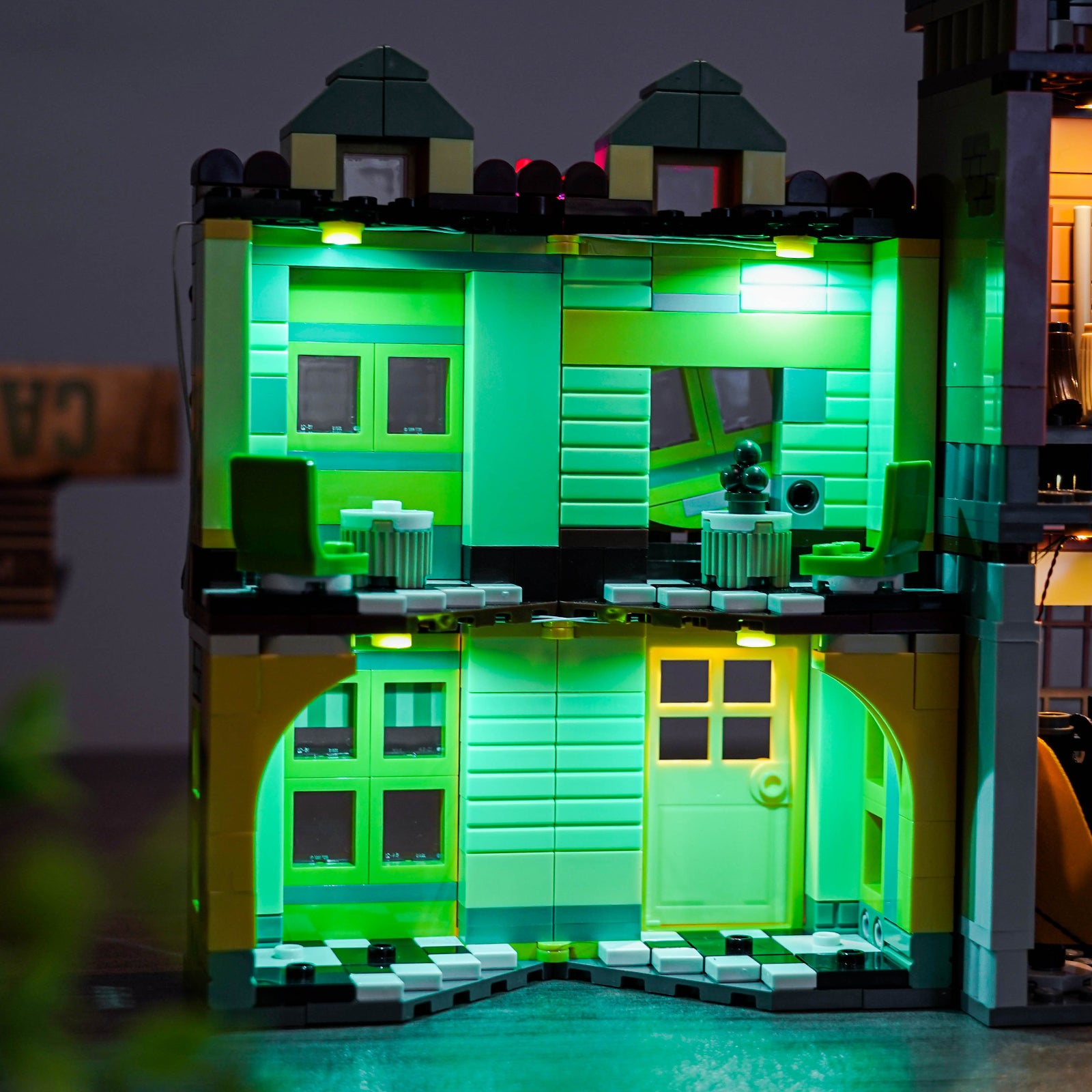 BrickBling Light Kit for LEGO Harry Potter Quality Quidditch™ Supplies & Ice Cream Parlour 76452