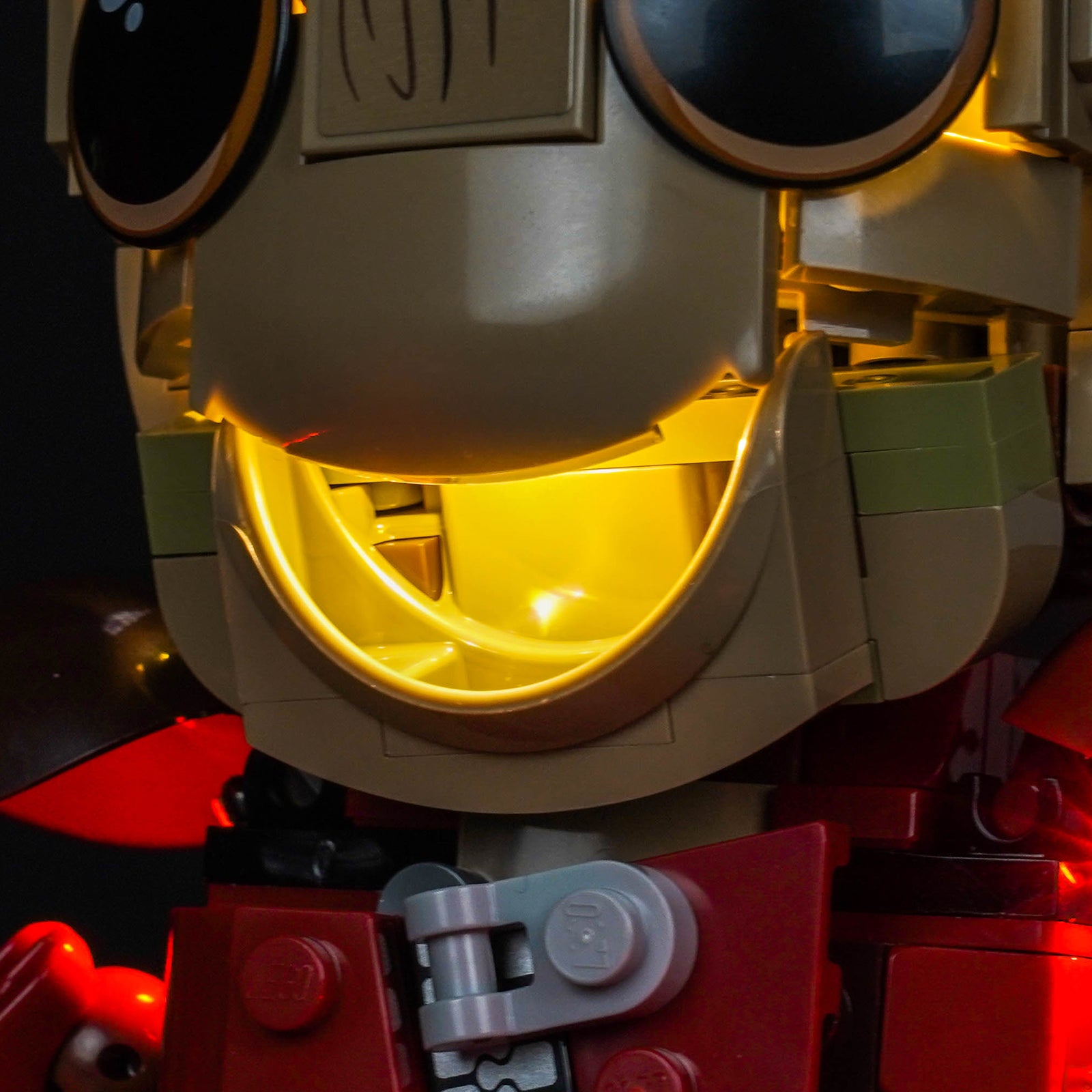 BrickBling Light Kit for LEGO Marvel Ravager Jumpsuit Groot 76341