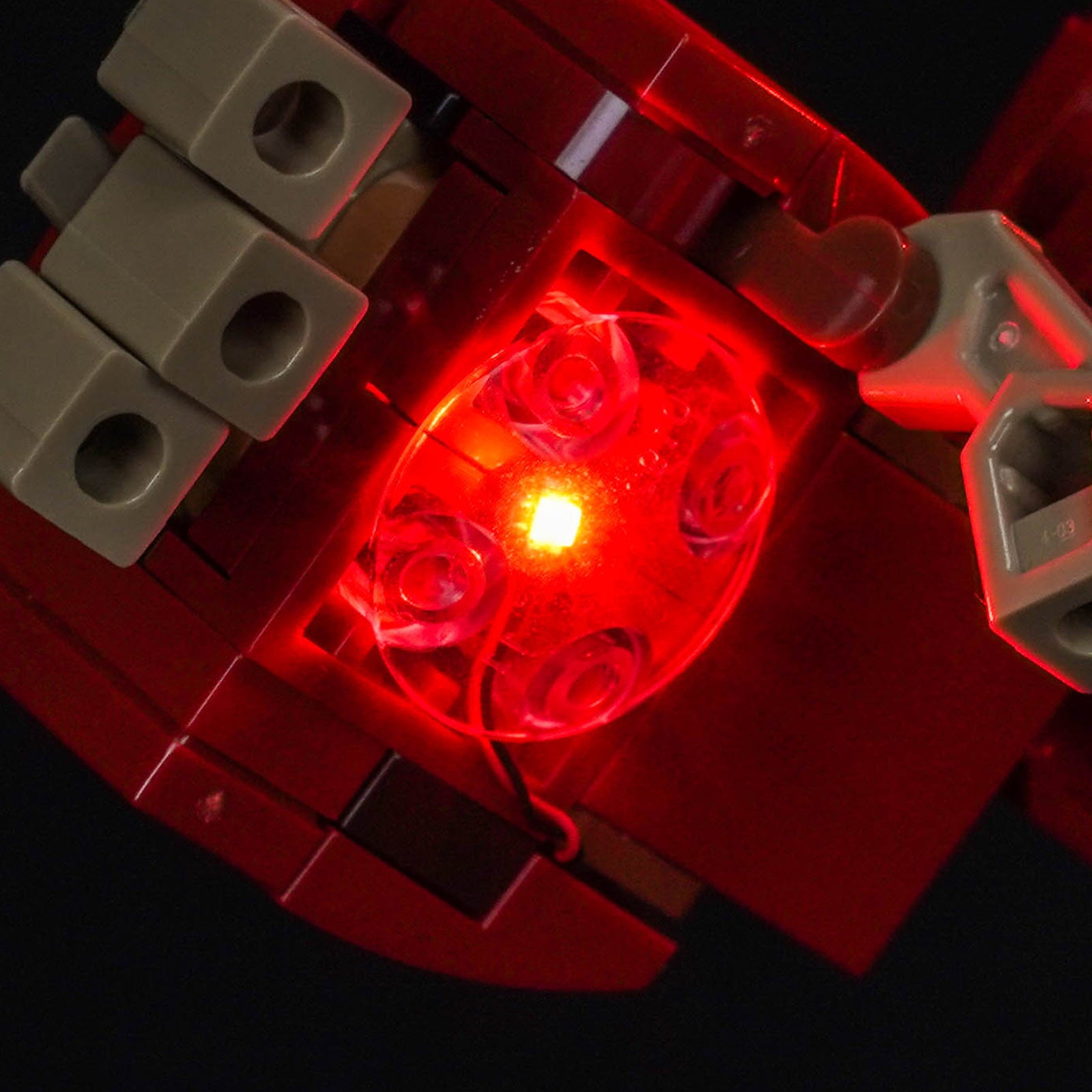 BrickBling Light Kit for LEGO Marvel Ravager Jumpsuit Groot 76341