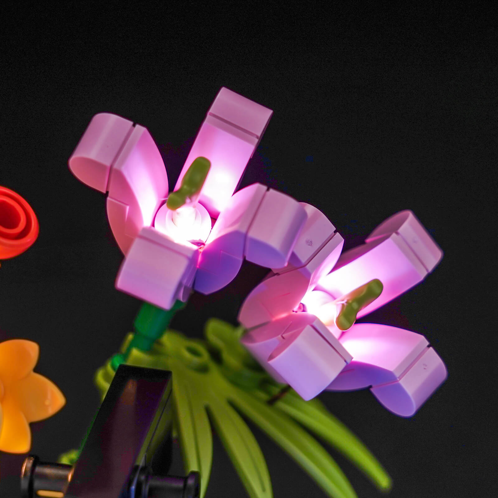 BrickBling Light Kit for LEGO Creator 3-in-1 Record Player with Flowers 31172