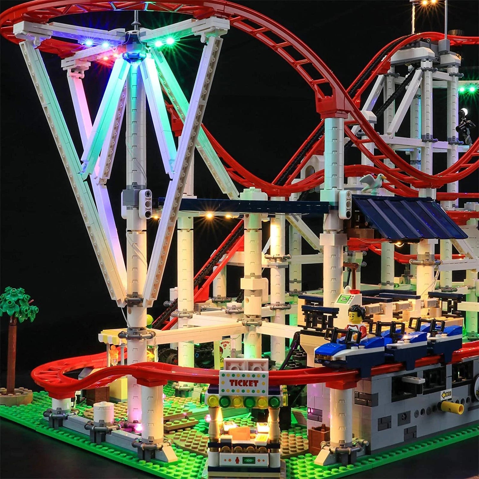 BrickBling Light Kit for LEGO Creator Expert Roller Coaster 10261