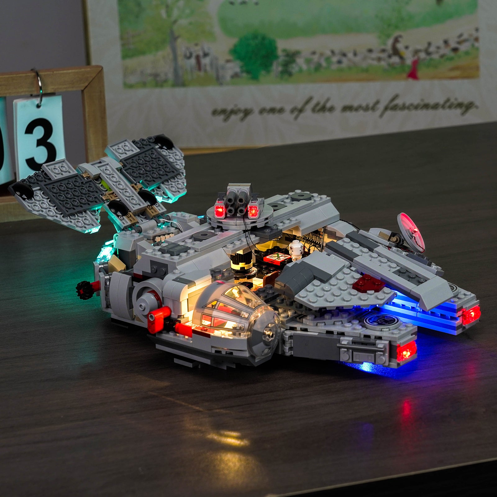 BrickBling Light Kit for LEGO Star Wars SMART Play™: Millennium Falcon™ 75426