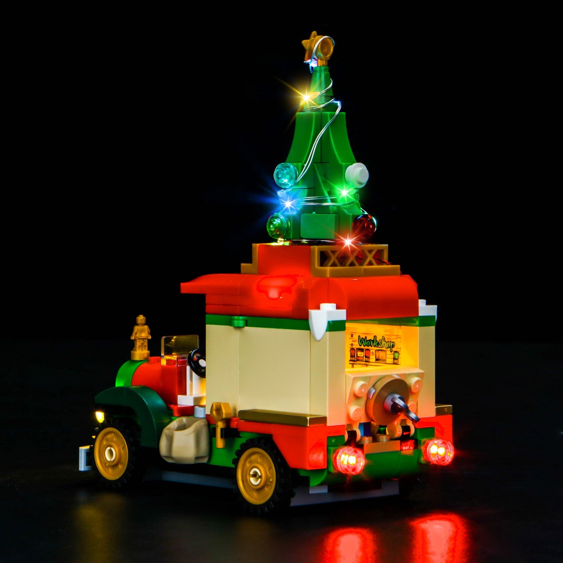BrickBling Light Kit for LEGO Other Santa's Delivery Truck 40746