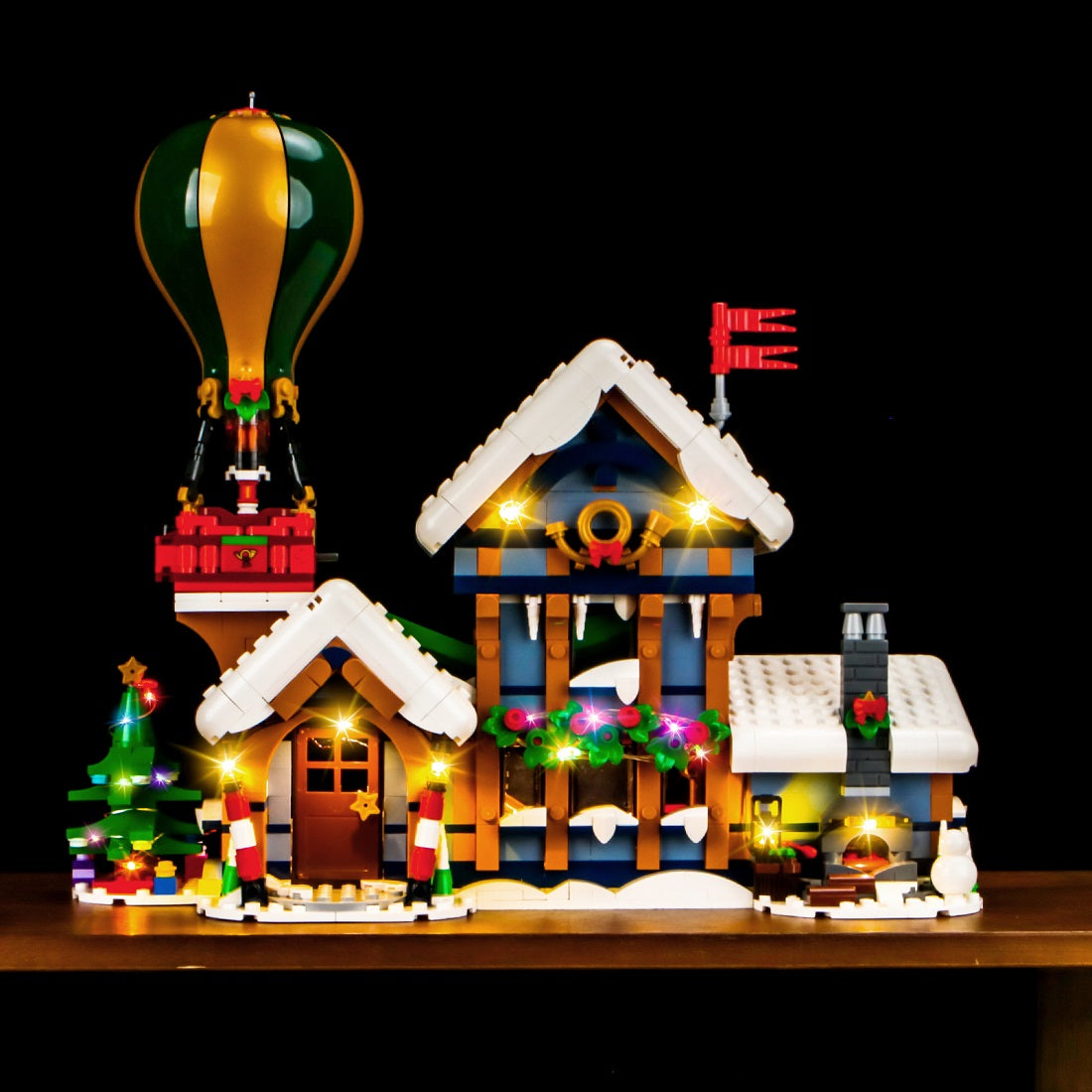 BrickBling Light Kit for LEGO Icons Santa's Post Office 10339 GC Version Classic Version