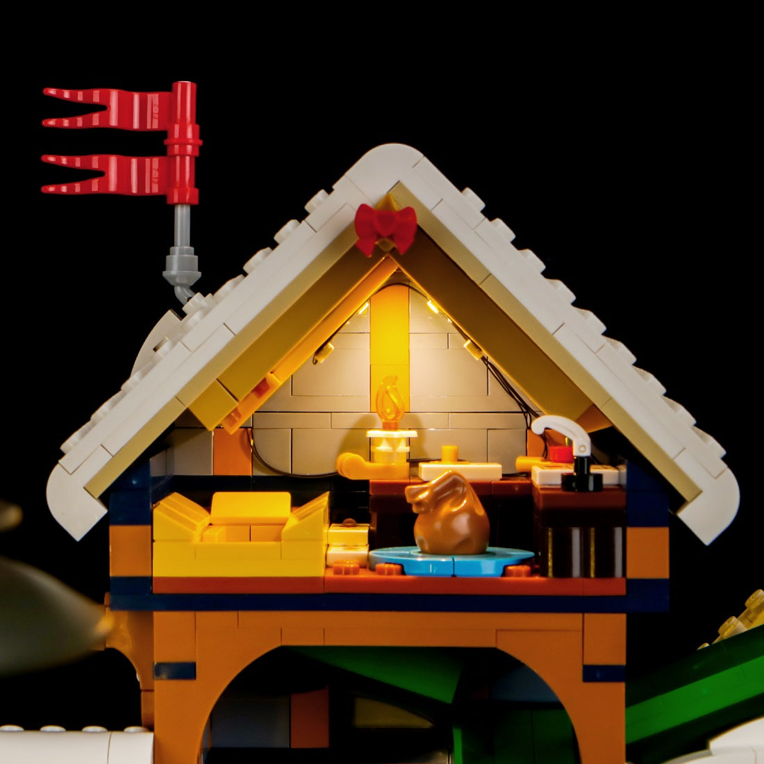 BrickBling Light Kit for LEGO Icons Santa's Post Office 10339 GC Version