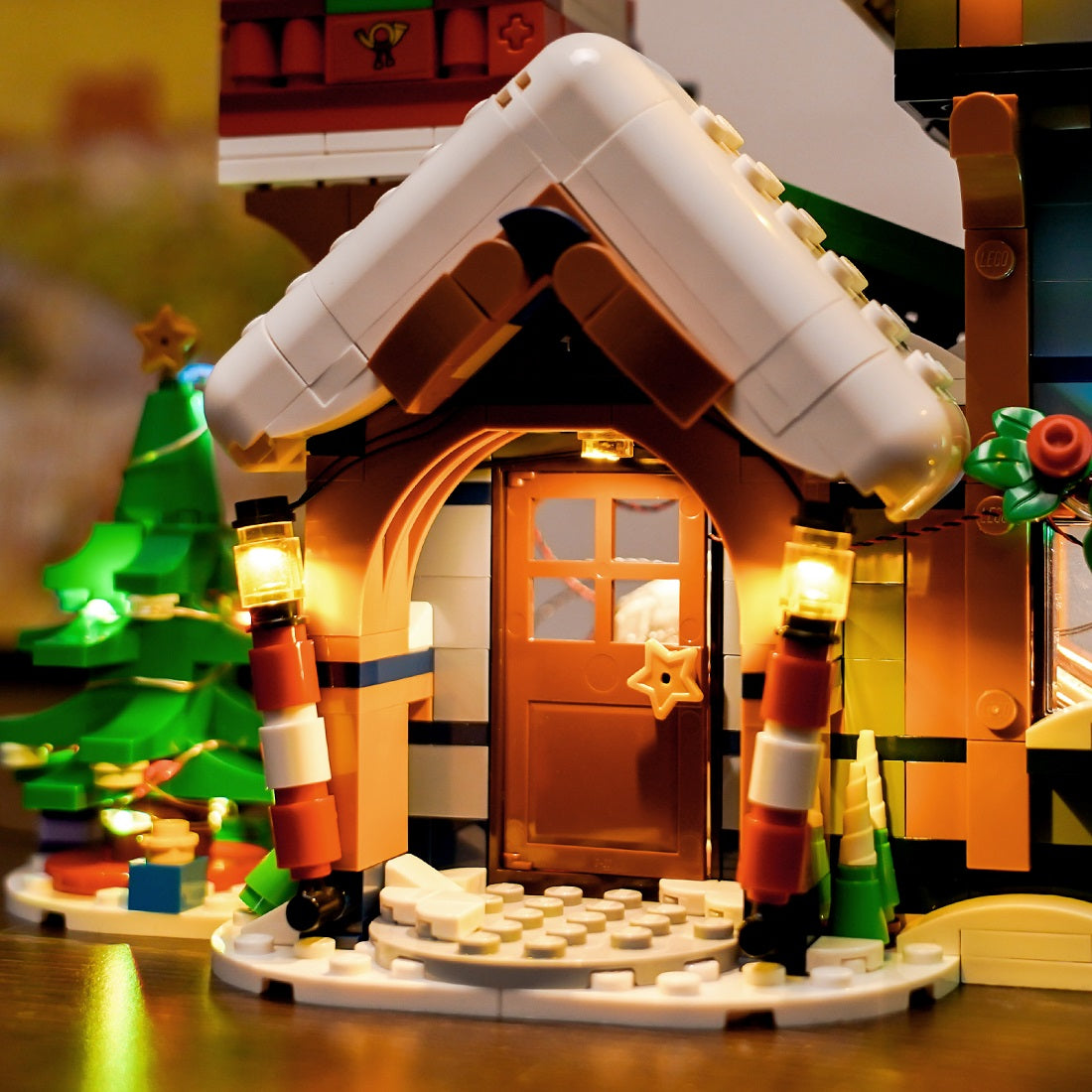 BrickBling Light Kit for LEGO Icons Santa's Post Office 10339 GC Version