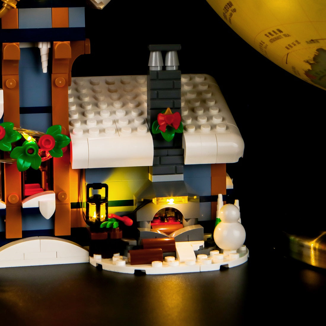 BrickBling Light Kit for LEGO Icons Santa's Post Office 10339 GC Version