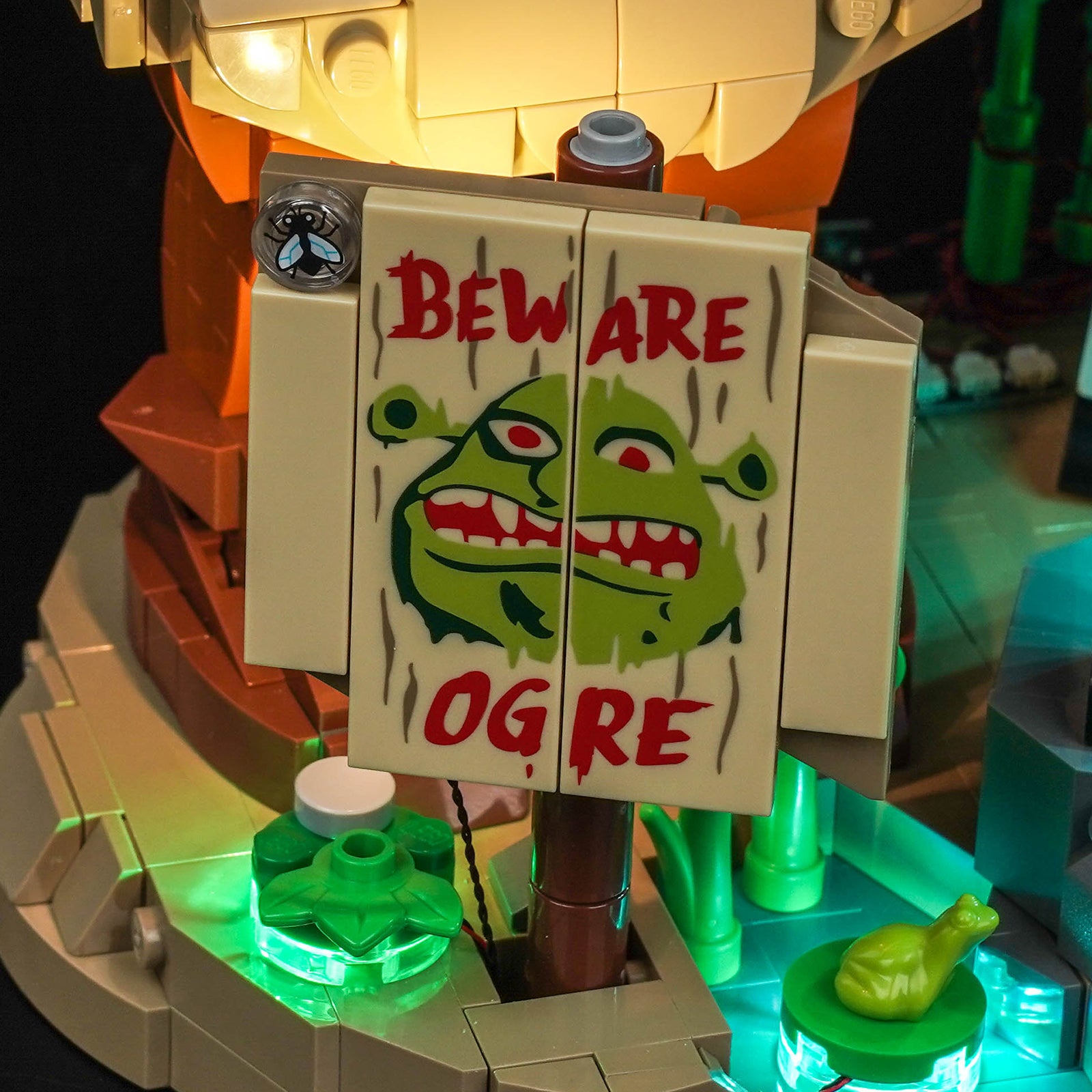 BrickBling Light Kit for LEGO Shrek, Donkey & Puss in Boots 72423