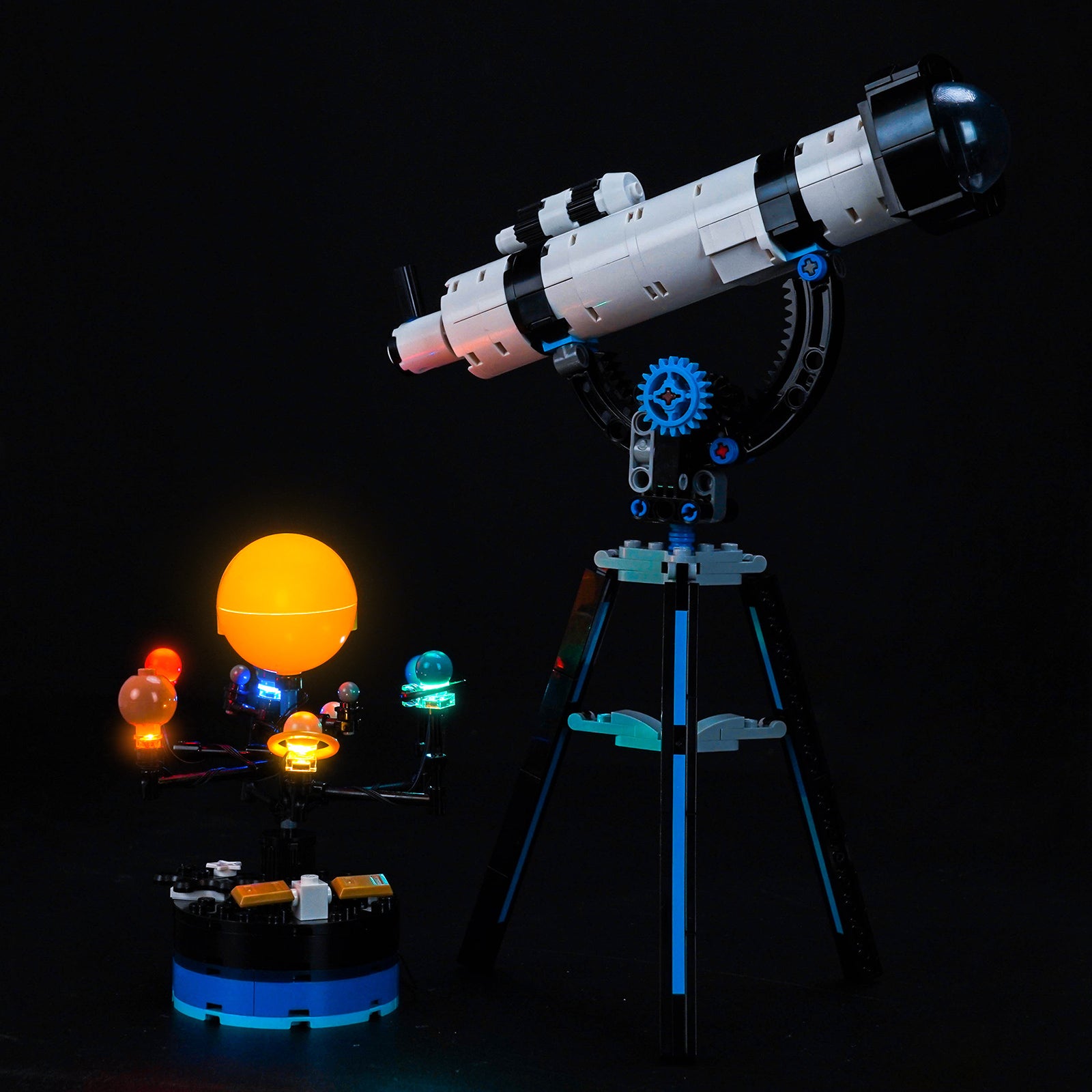 BrickBling Light Kit for LEGO Creator 3-in-1 Space Exploration Telescope 31378