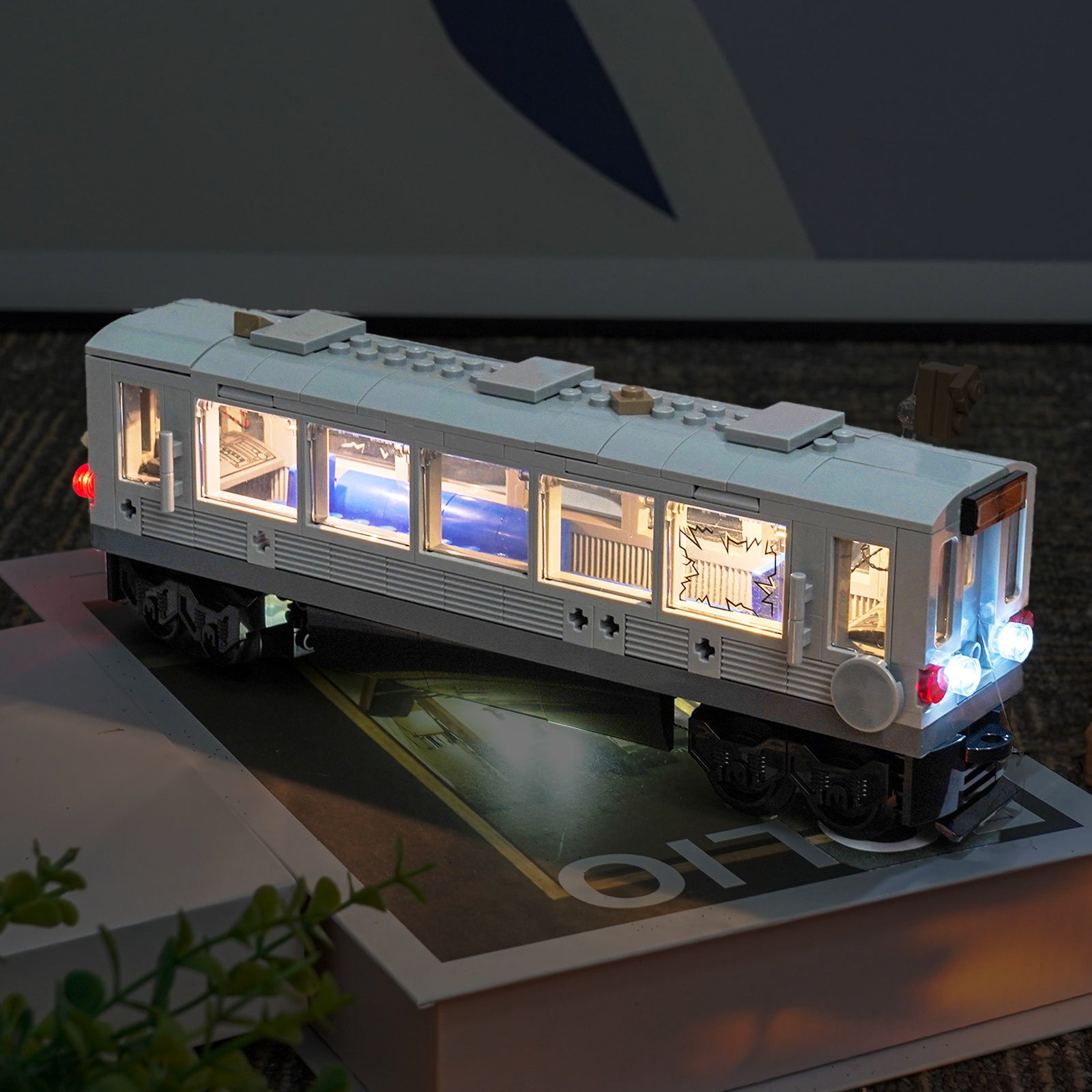 BrickBling Light Kit for LEGO Marvel Spider-Man vs. Doc Ock Subway Train Scene 76321