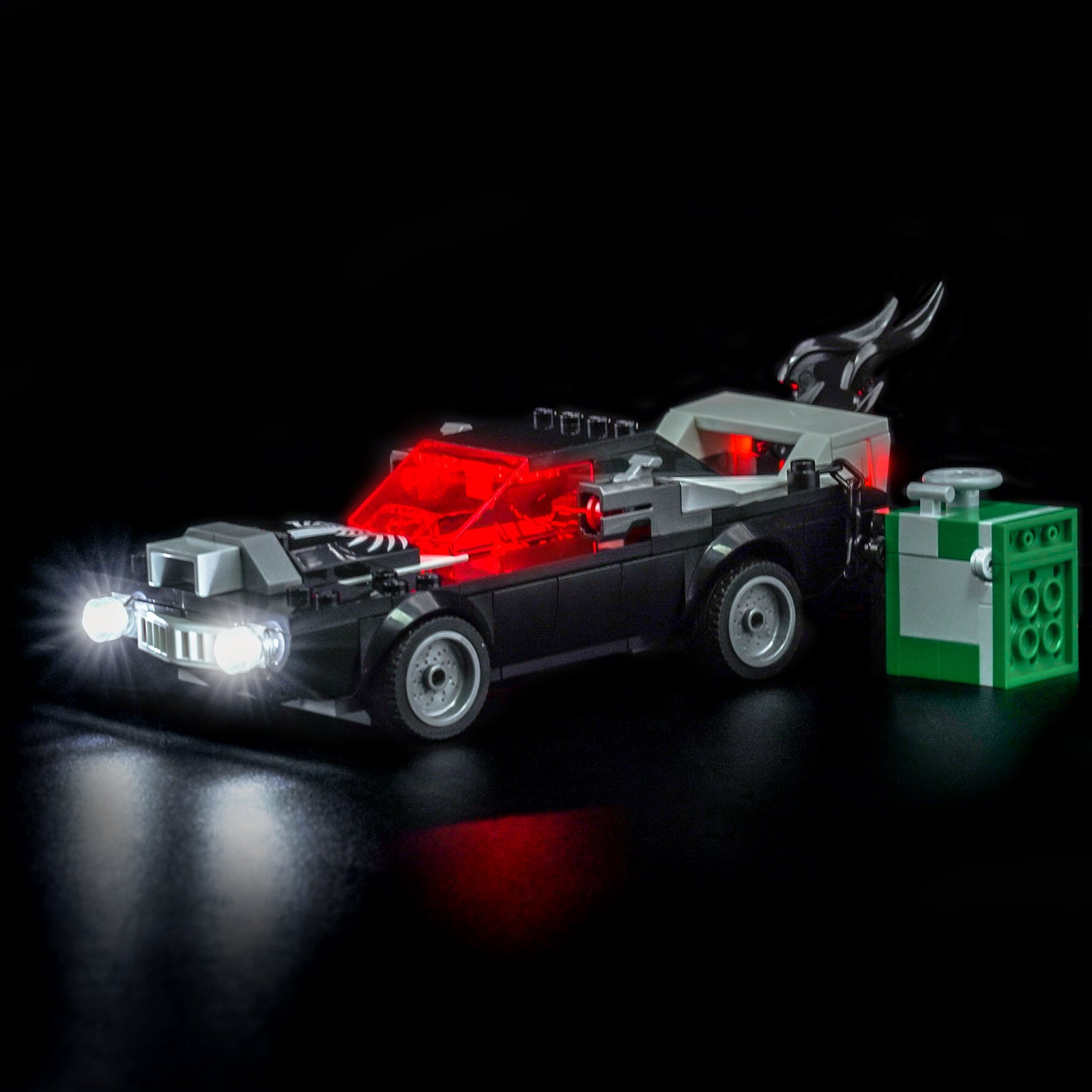 BrickBling Light Kit for LEGO Marvel Spider-Man vs. Venom Muscle Car 76309