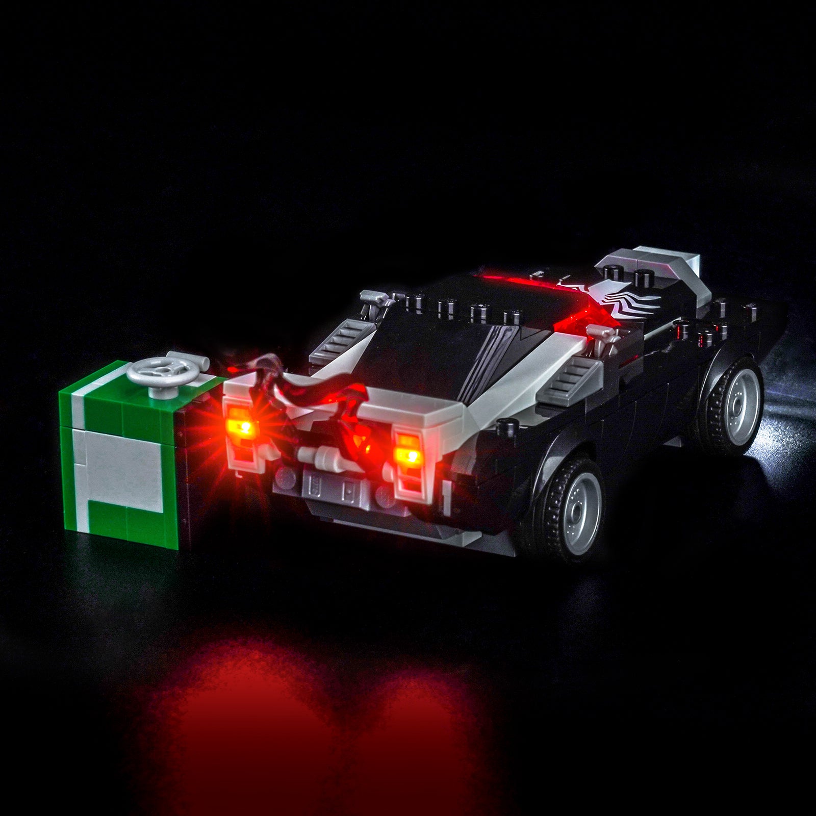 BrickBling Light Kit for LEGO Marvel Spider-Man vs. Venom Muscle Car 76309