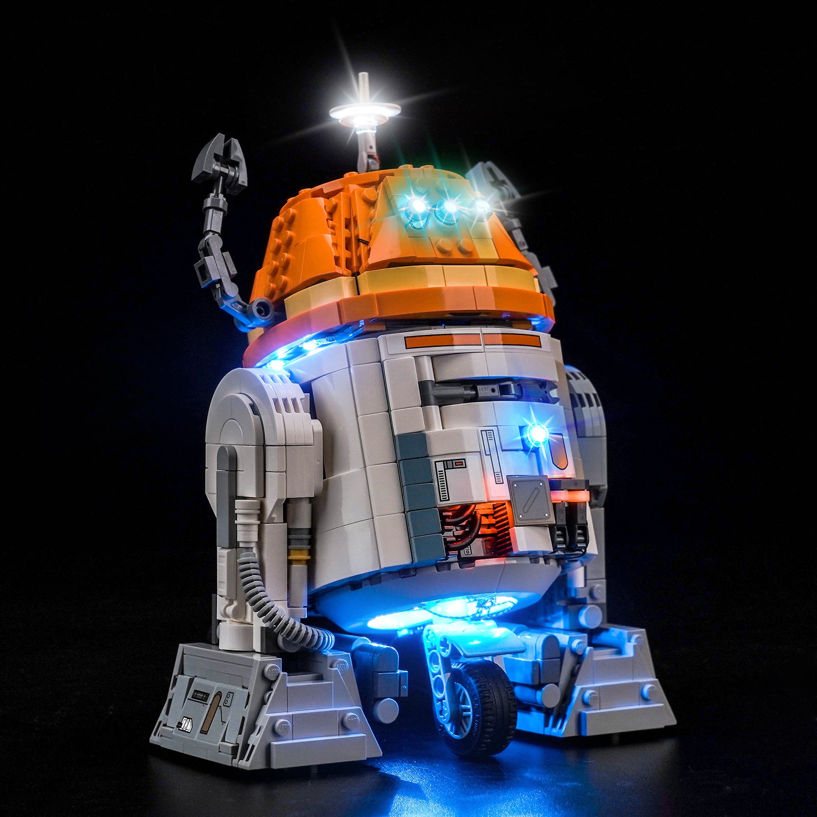 BrickBling Light Kit for LEGO Star Wars Chopper (C1-10P) Astromech Droid 75416