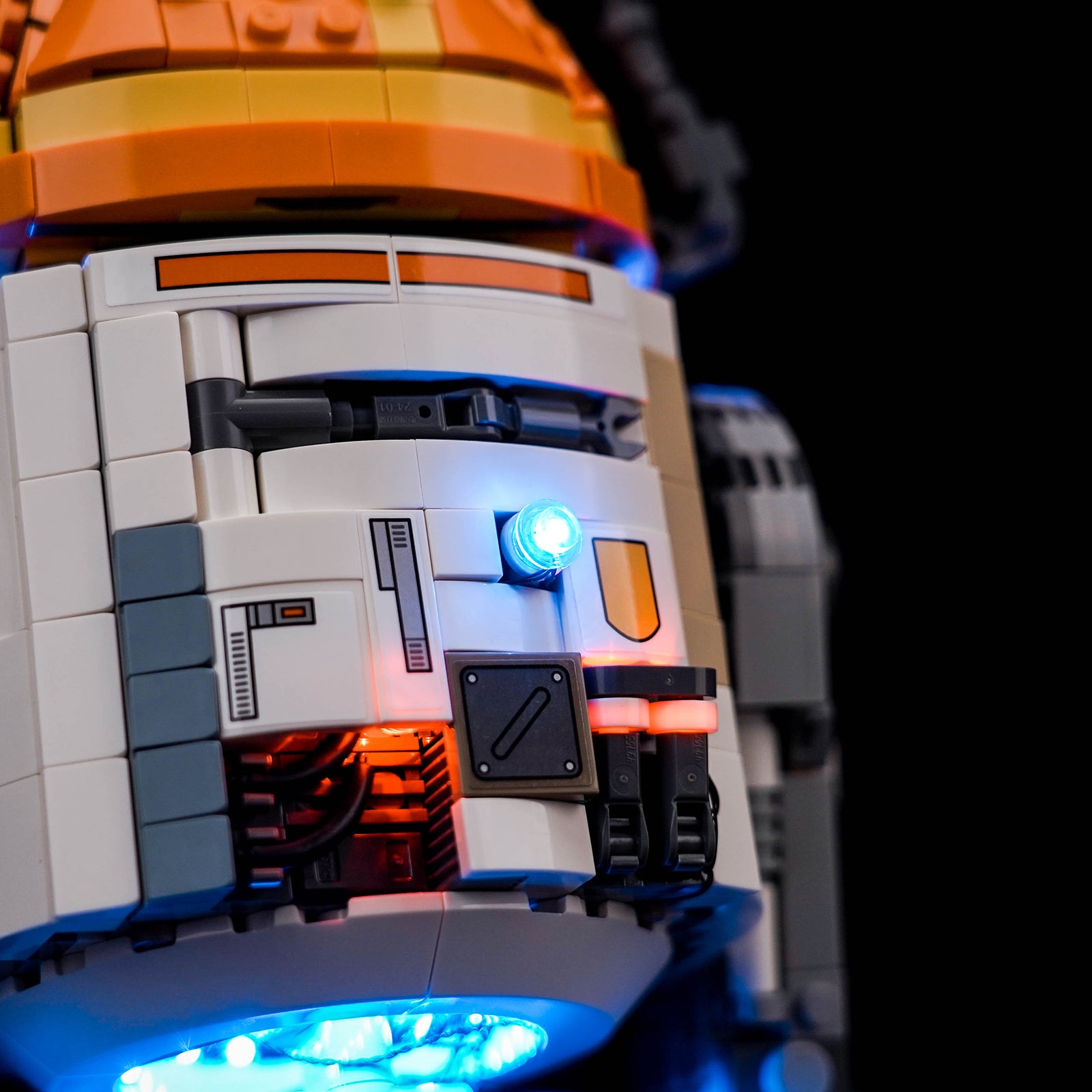 BrickBling Light Kit for LEGO Star Wars Chopper (C1-10P) Astromech Droid 75416