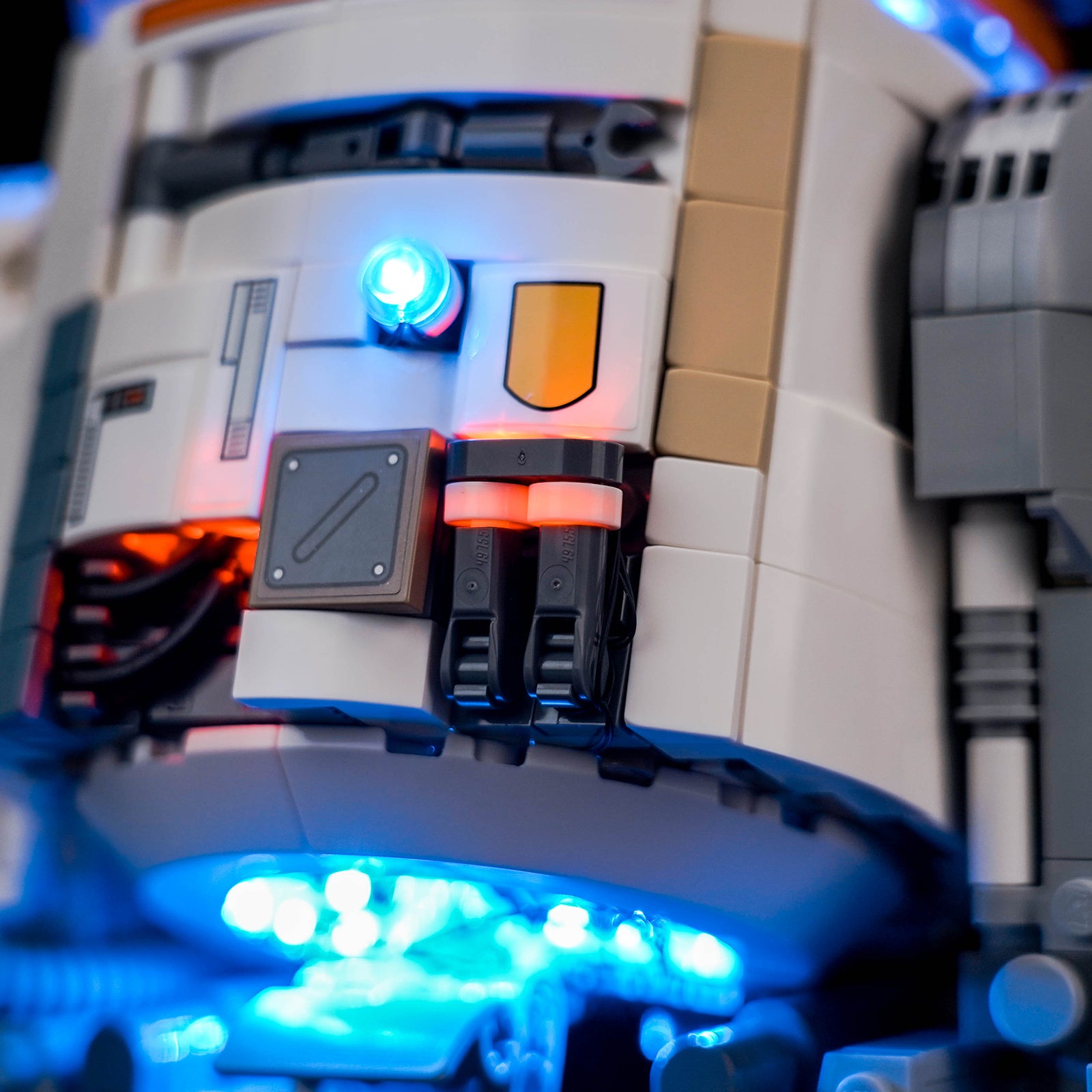 BrickBling Light Kit for LEGO Star Wars Chopper (C1-10P) Astromech Droid 75416