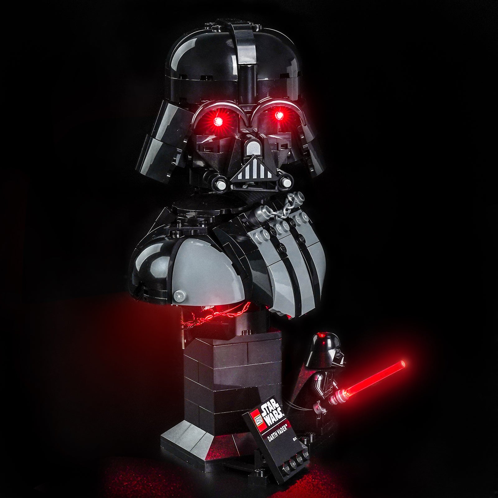 BrickBling Light Kit for LEGO Star Wars Darth Vader™ Bust 75439