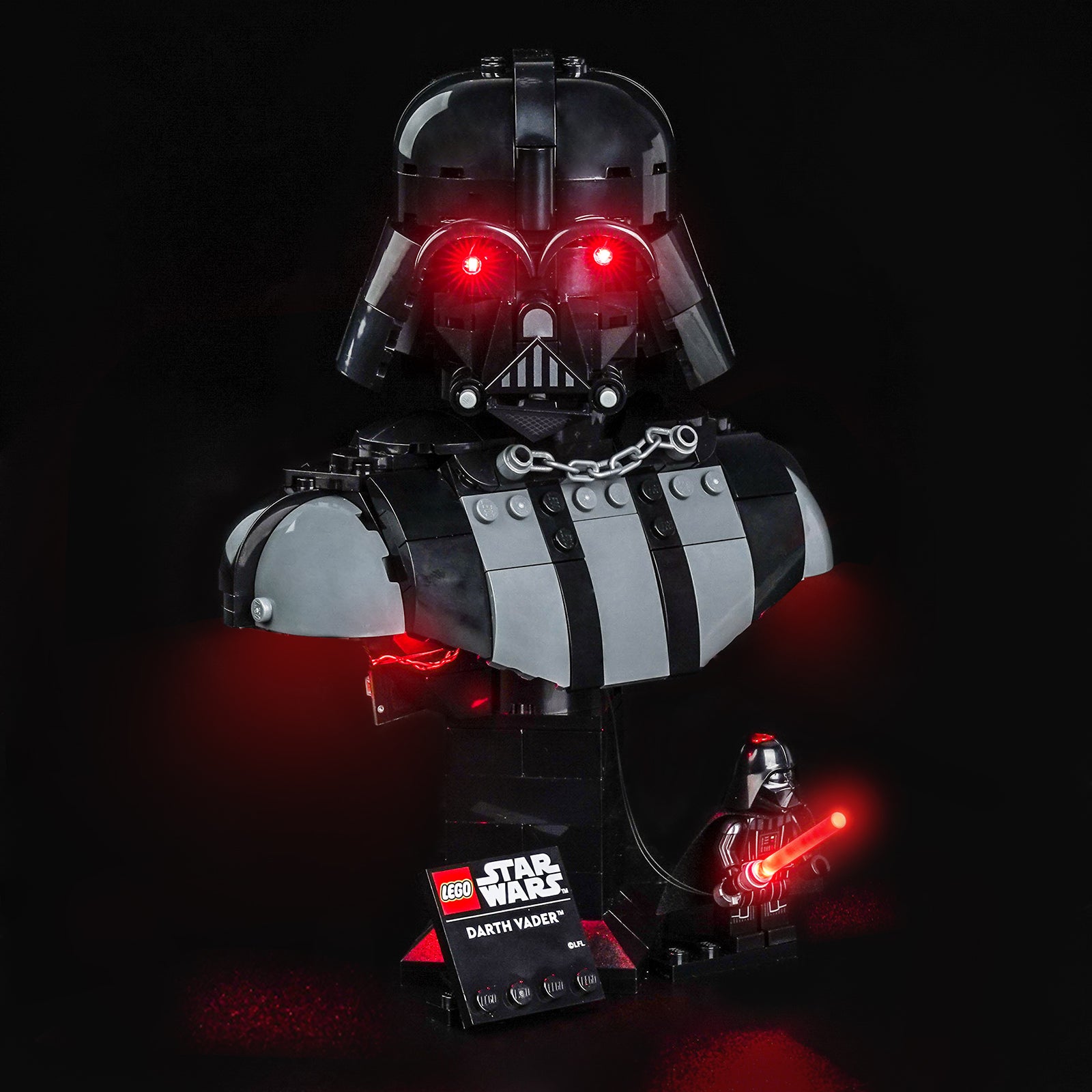 LED Light Kit for LEGO Star Wars Darth Vader™ Bust 75439