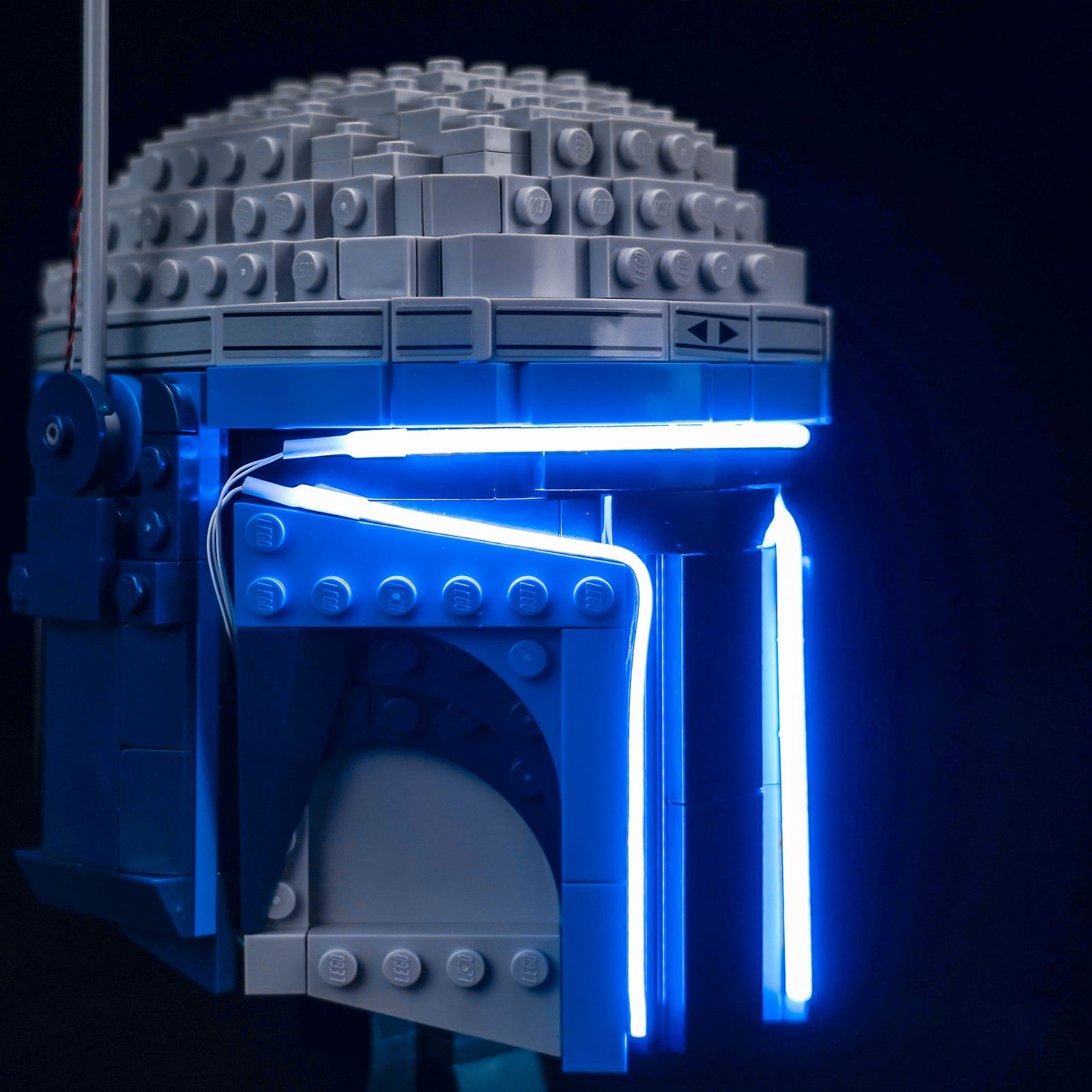 BrickBling Light Kit for LEGO  Star Wars Jango Fett™ Helmet 75408