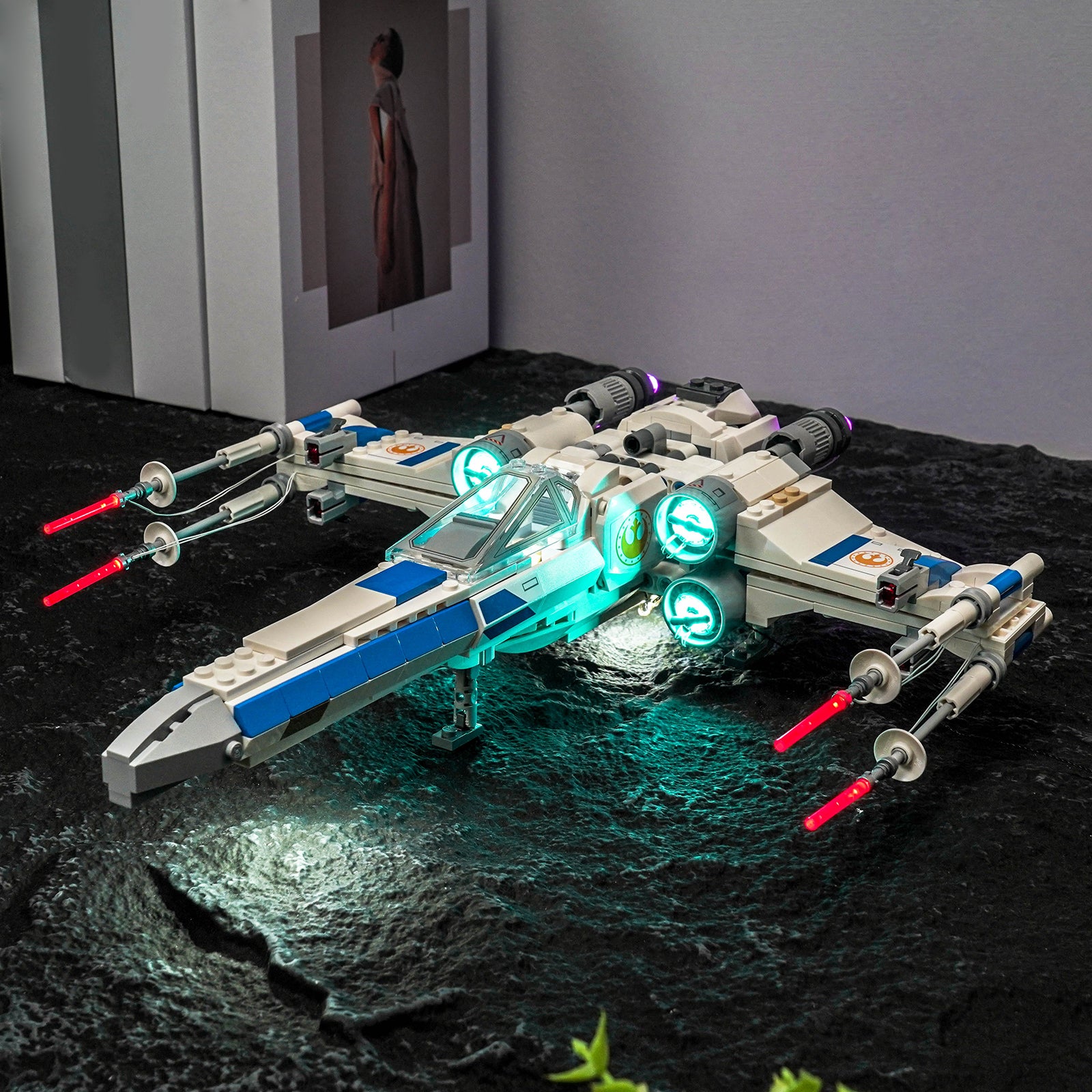BrickBling Light Kit for LEGO Star Wars New Republic X-Wing Starfighter™ 75460
